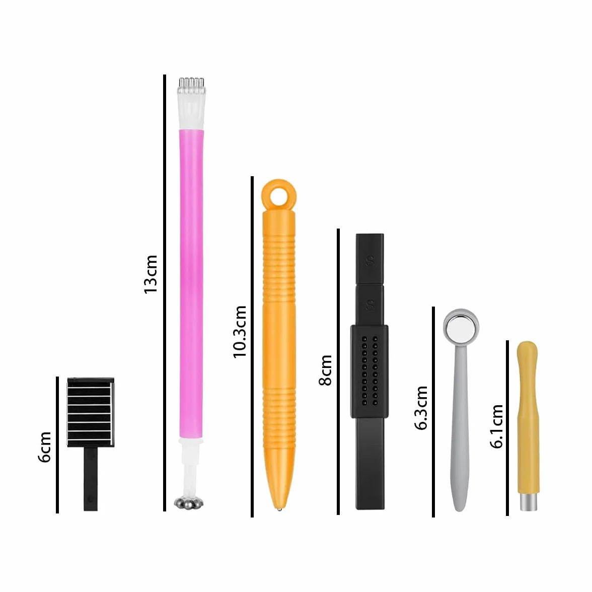 Cat Eye Zestaw magnesów 14 sztuk Nail Art Tools Magnetic Pen Gel lakier do paznokci pręt magnetyczny