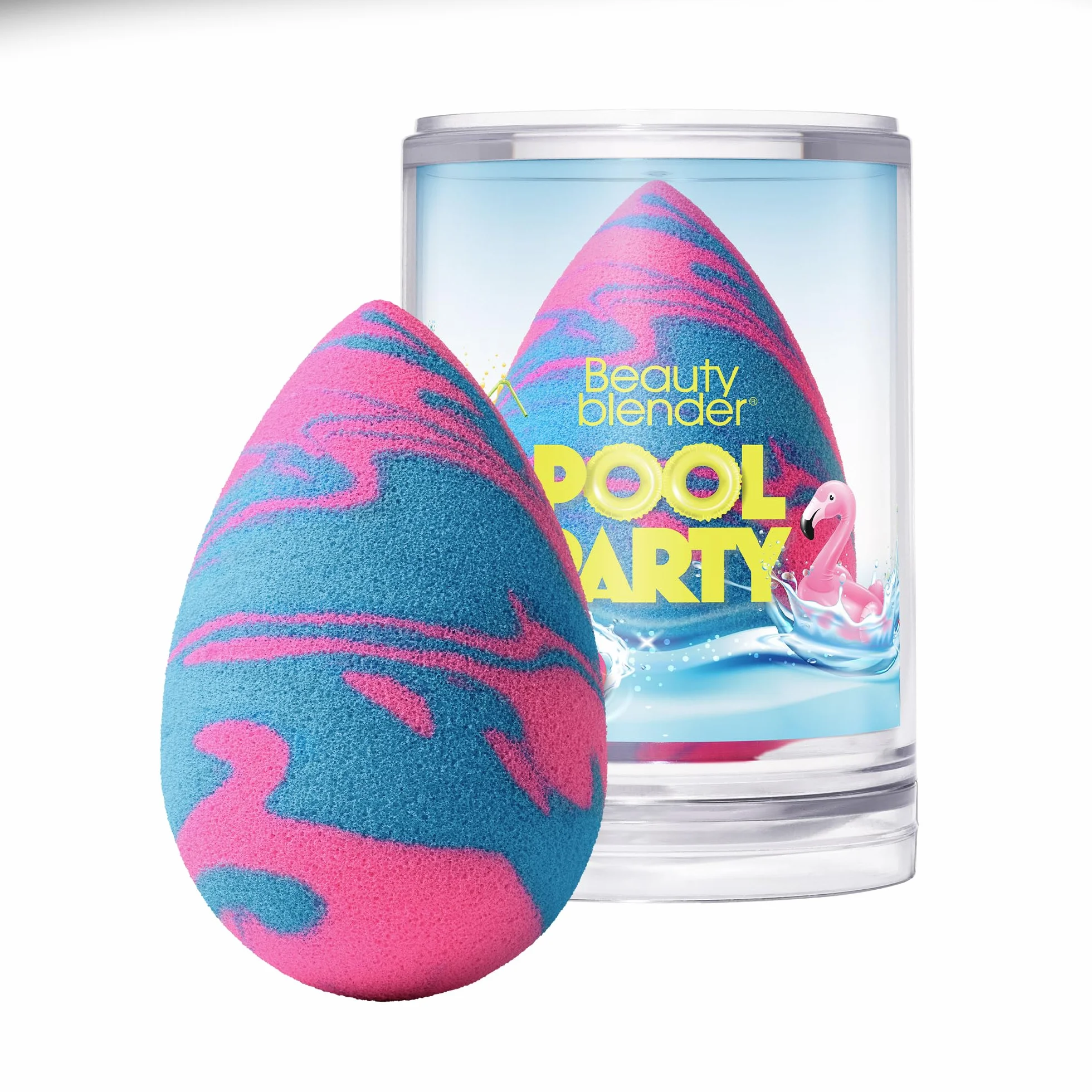 Beautyblender Gąbka do makijażu na imprezę przy basenie, idealny blender do makijażu, długotrwała gąbka do podkładu, precyzyjne zastosowanie, idealna gąbka kosmetyczna do nieskazitelnego wykończenia,