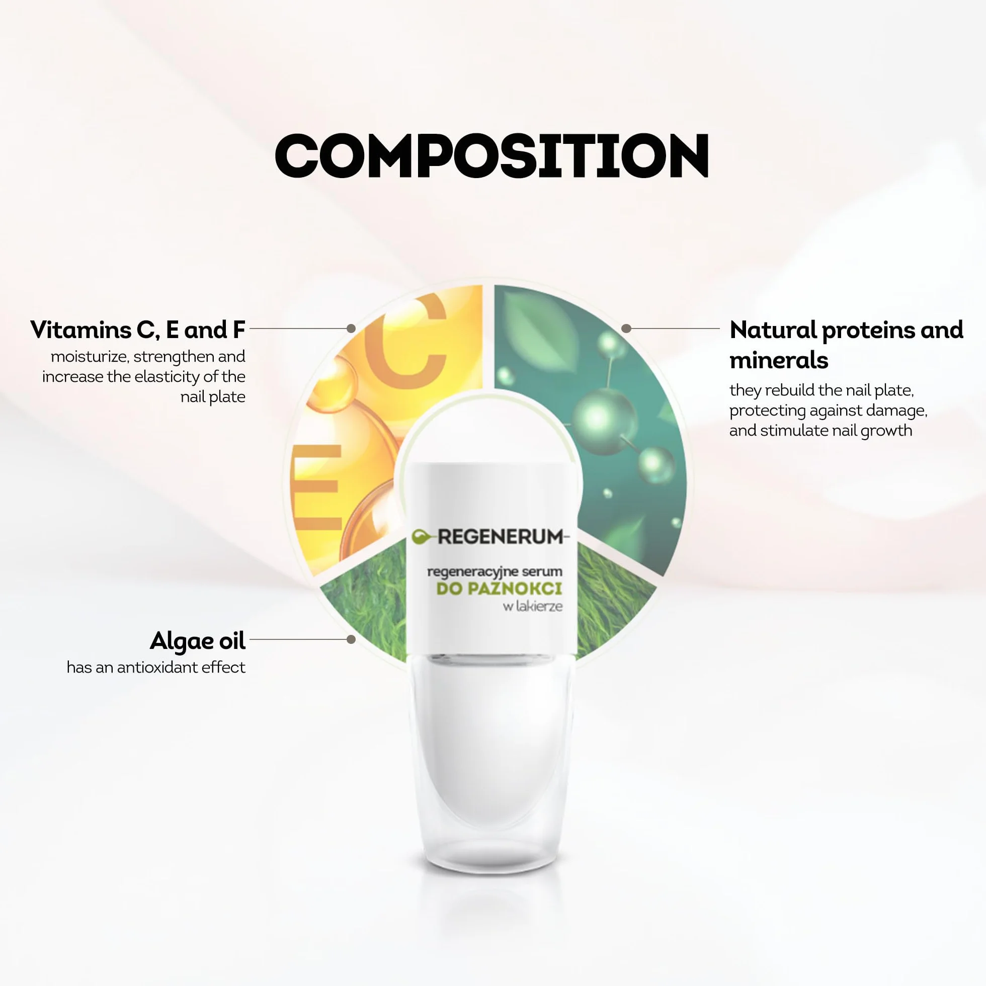 REGENERUM Serum do paznokci w lakierze, 8ml