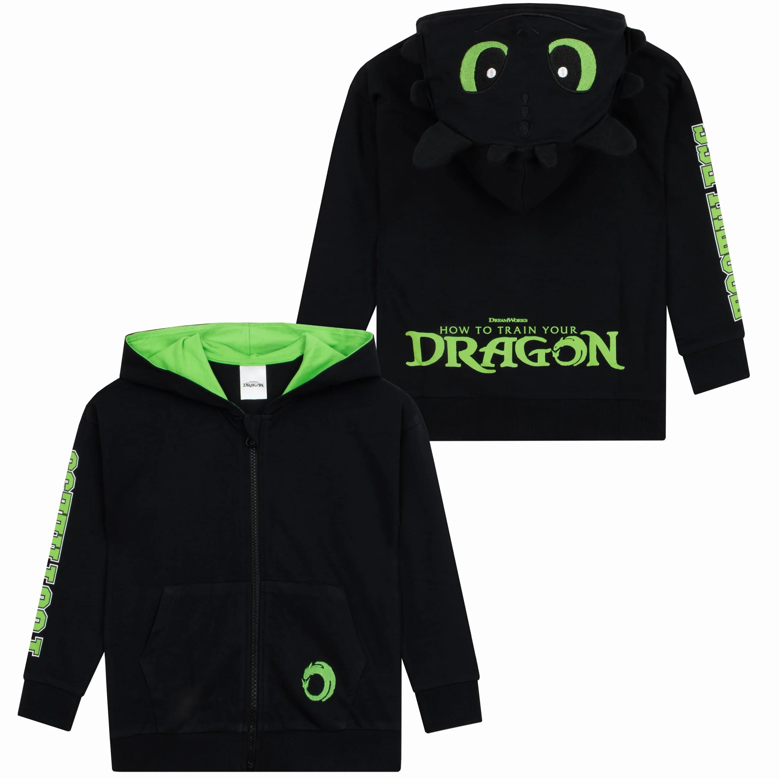 How To Train Your Dragon Bluza Chłopięca, Hoodie Dziecięca Z Szczerbatkiem, Bluza Z Kapturem Ze Smokiem