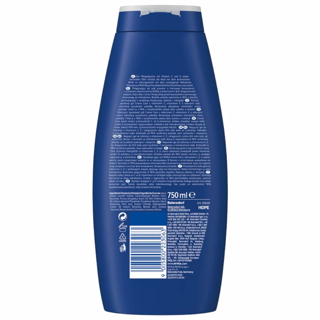 NIVEA Creme Care Kremowy pielęgnujący żel pod prysznic do ciała 750 ml