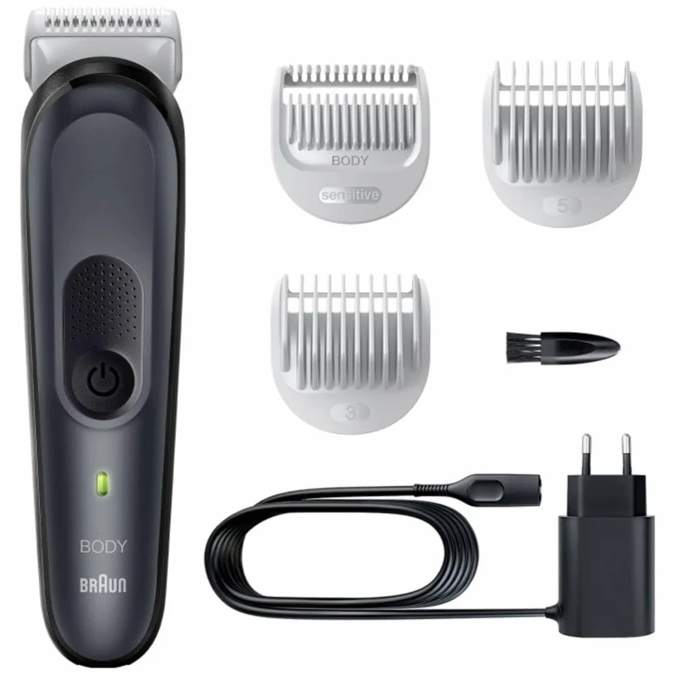 Braun Body Groomer 3 trymer do ciała BG3350 czarny/szary