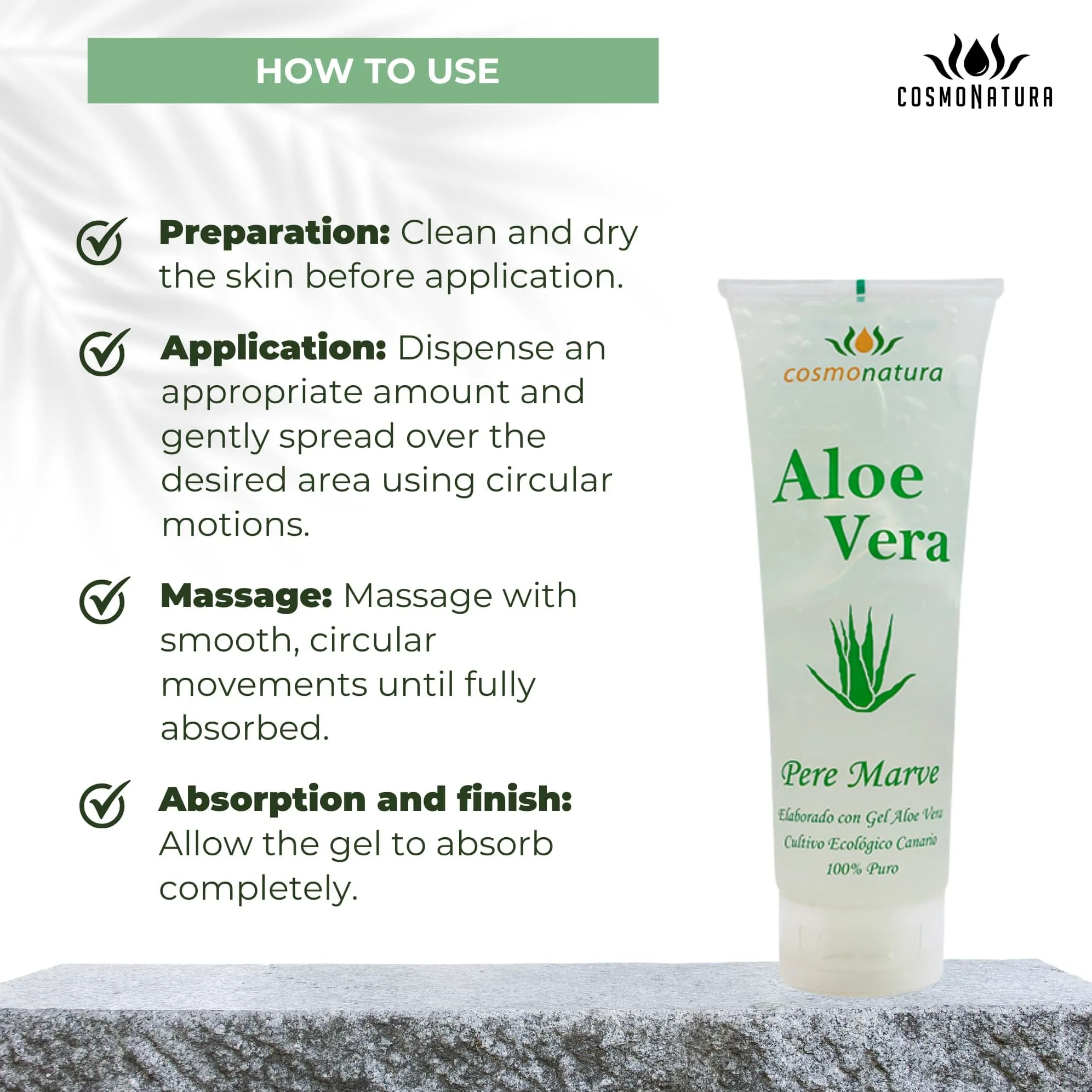 Cosmonatura żel Aloe Vera 100% ekologiczny 3 x 250 ml nawilżający kojący regenerujący witaminy A E prowitamina B5
