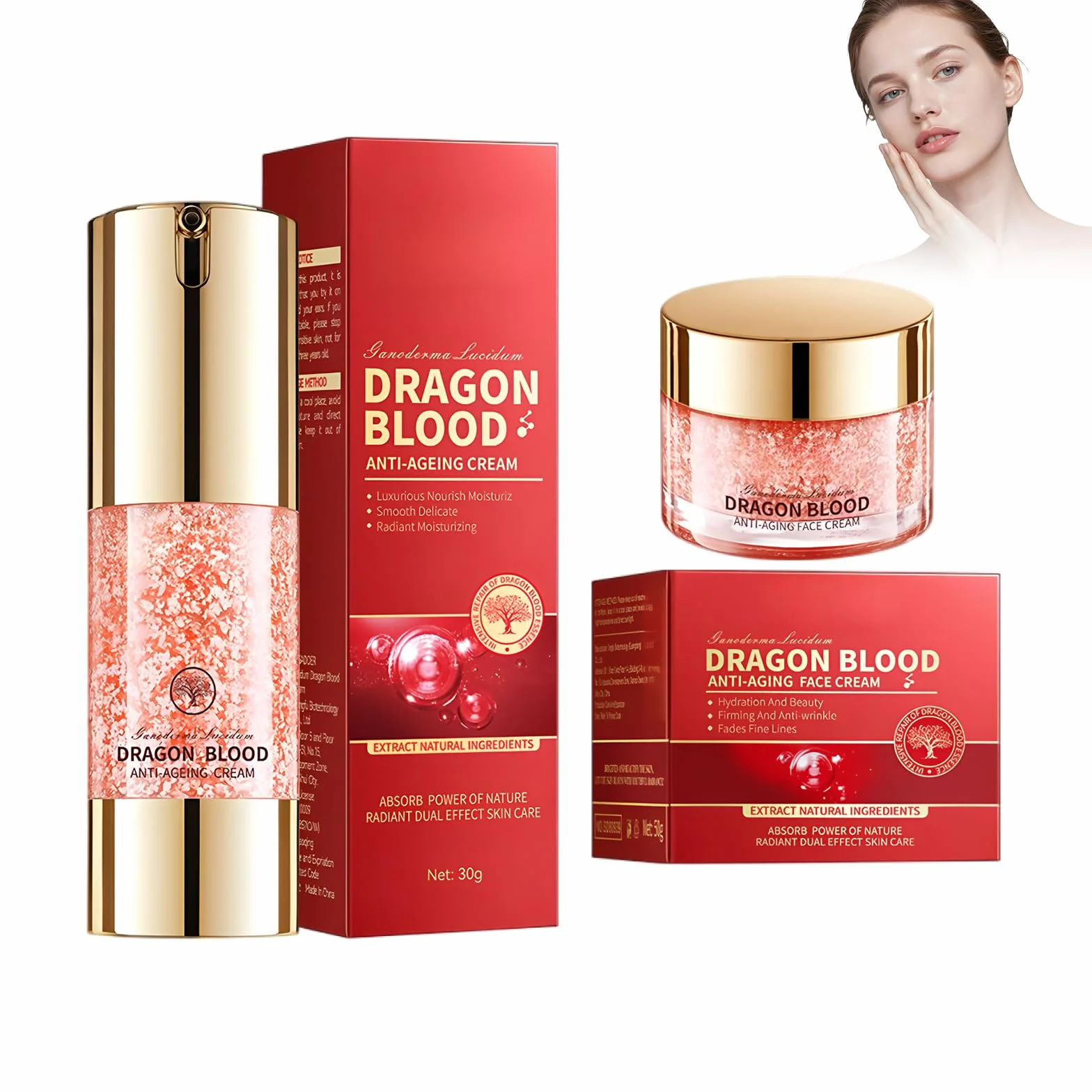 Lingzhi Dragon Blood zestaw