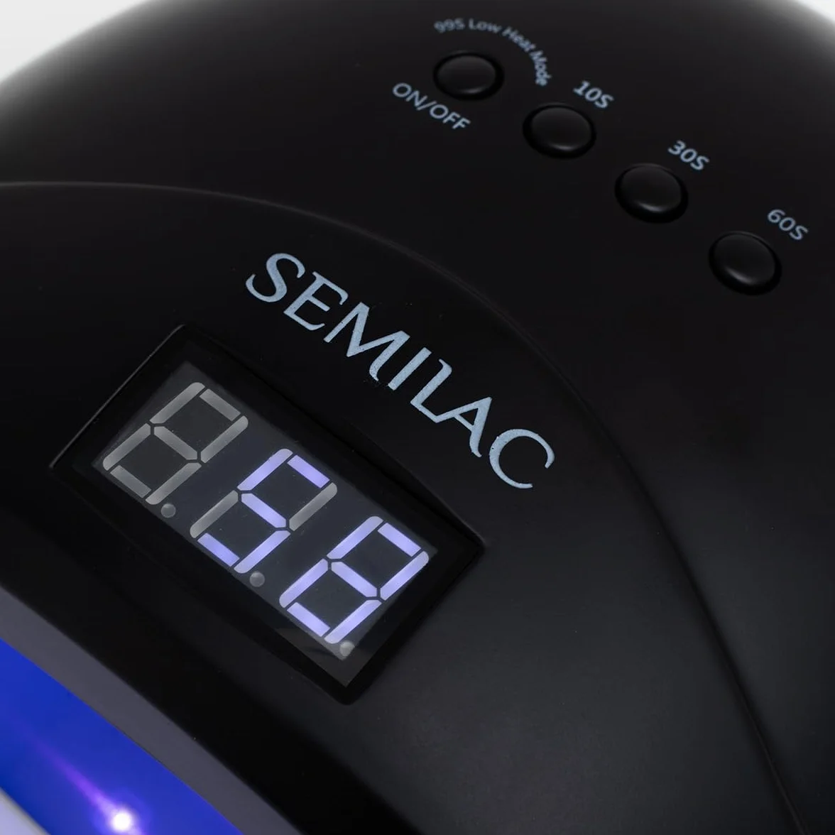 Semilac Lampa Uv Led Do Paznokci Manicure Pedicure Hybrydy All Black 24w/48