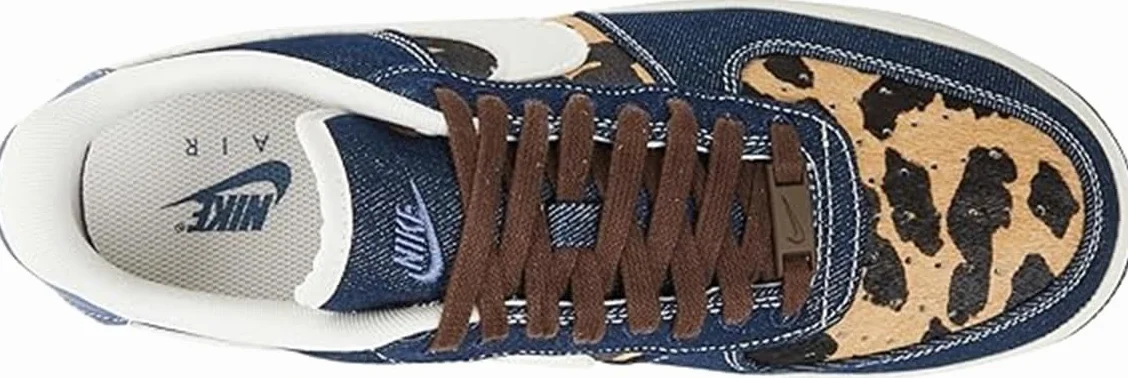 NIKE Damskie buty sportowe Air Force 1 '07, rozmiar 38 EU, Obsydian Sail Baroque Brown, 38 EU