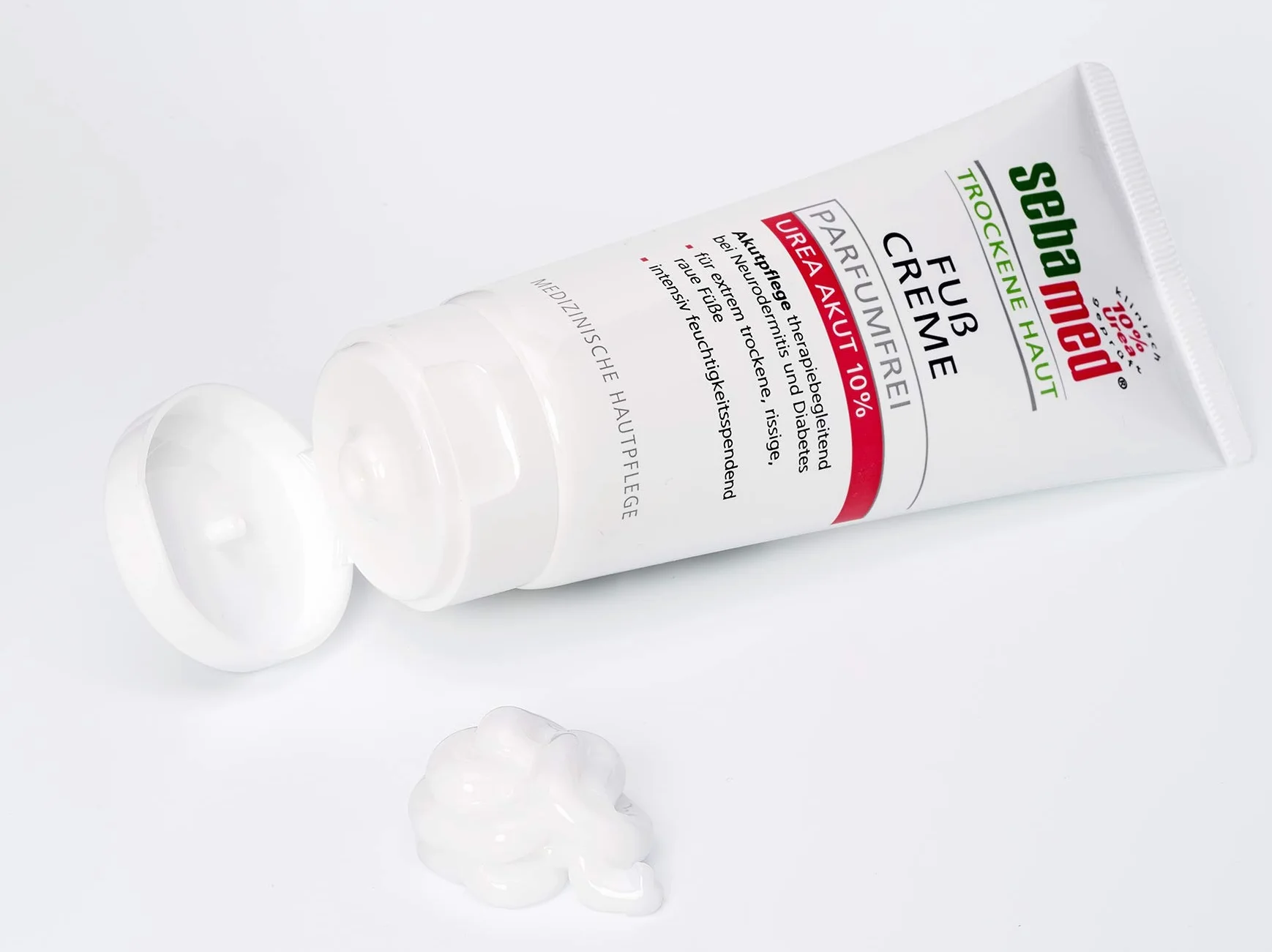 Sebamed Krem do stóp do suchej skóry, 10% bez perfum, do bardzo suchych, popękanych i szorstkich stóp, przyswajalność potwierdzona dermatologicznie klinicznie, 100 ml