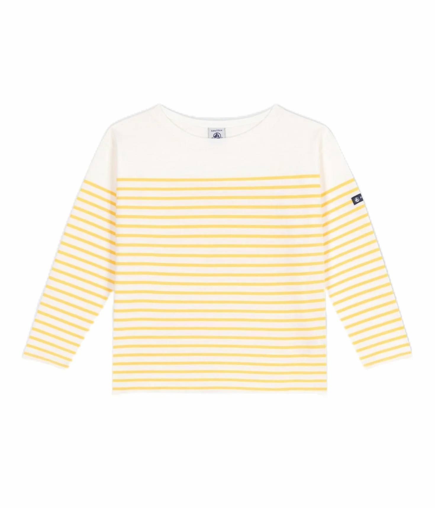 Petit Bateau Żeglarz, Biały/Żółty, 5 lat