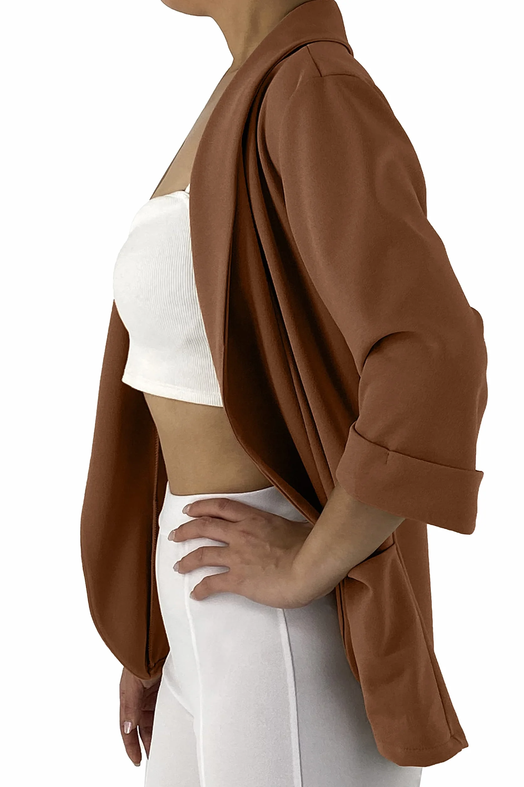 JOPHY & CO. Kurtka damska Blazer z kieszeniami (dorsz. 5572)