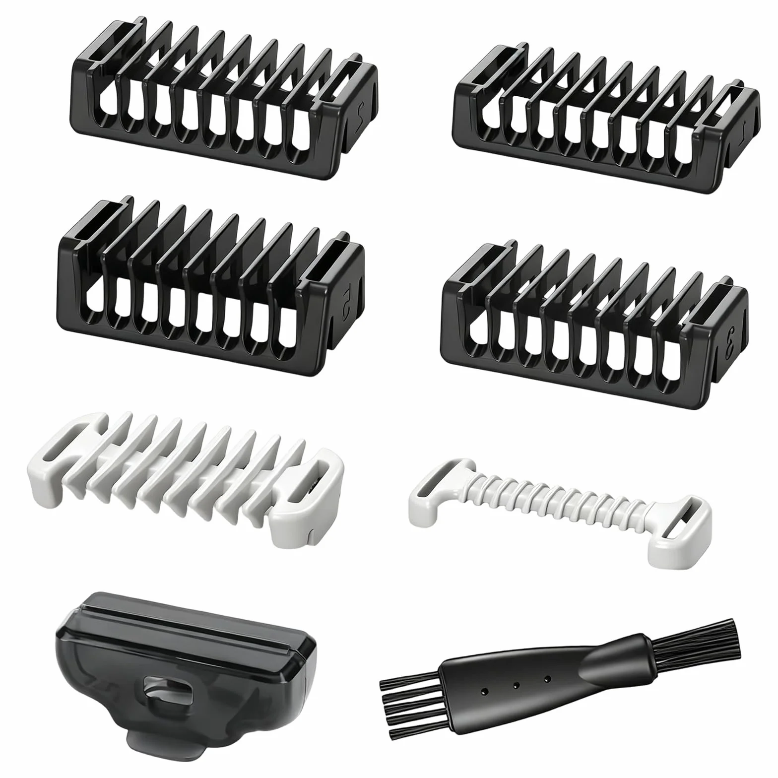 Zestaw 8 nasadek z etui do Oblade, kompatybilny z QP2734/QP2824/QP25XX/QP26XX/360 Pro, akcesoria do golarki elektrycznej