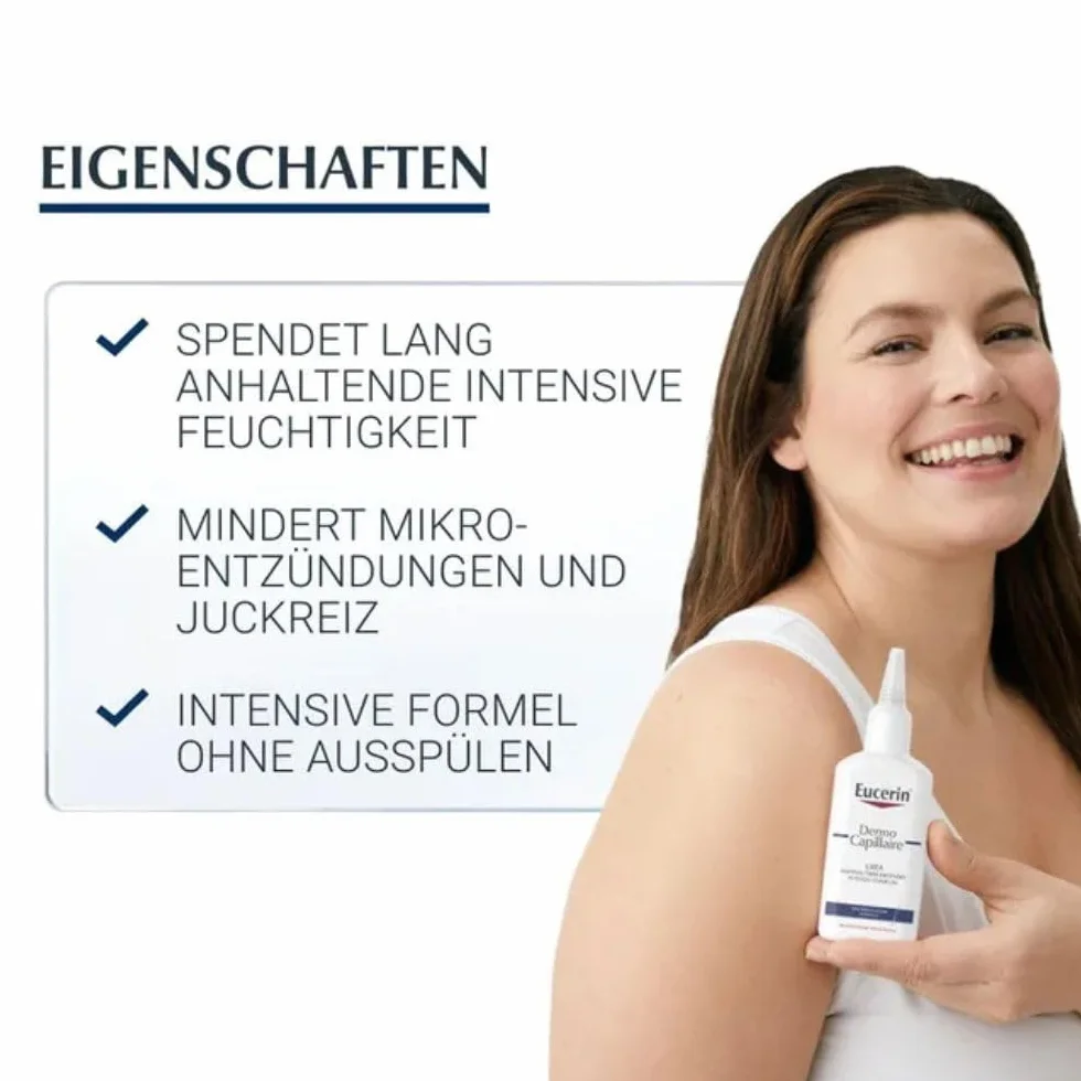 Eucerin DermoCapillaire Kopfhaut-Tonikum, 100 ml Rozwiązanie