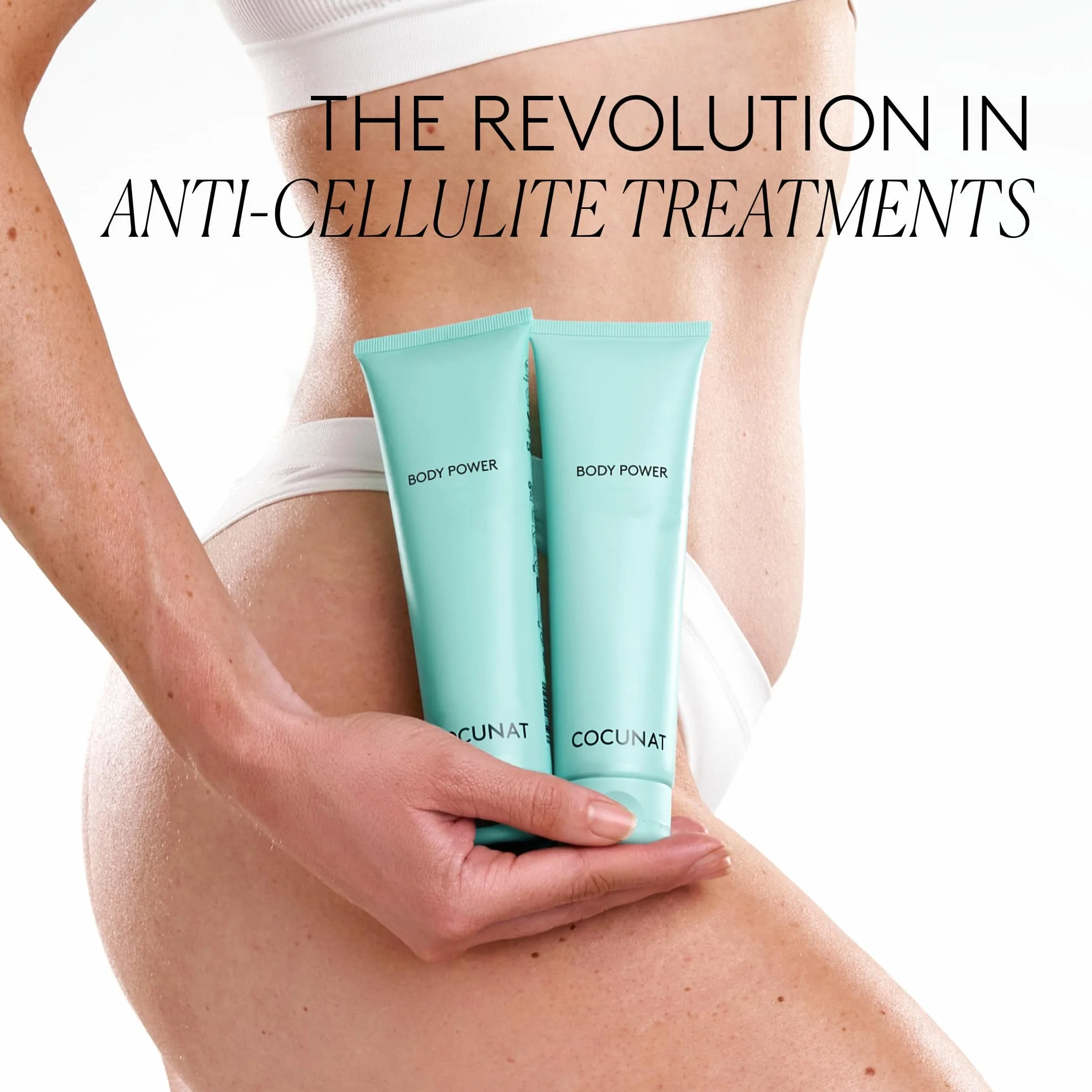 COCUNAT - Body Power - Anti-Cellulite and Slimming - Combats Cellulite - Redefines Silhouette | 150 ml + 125 ml