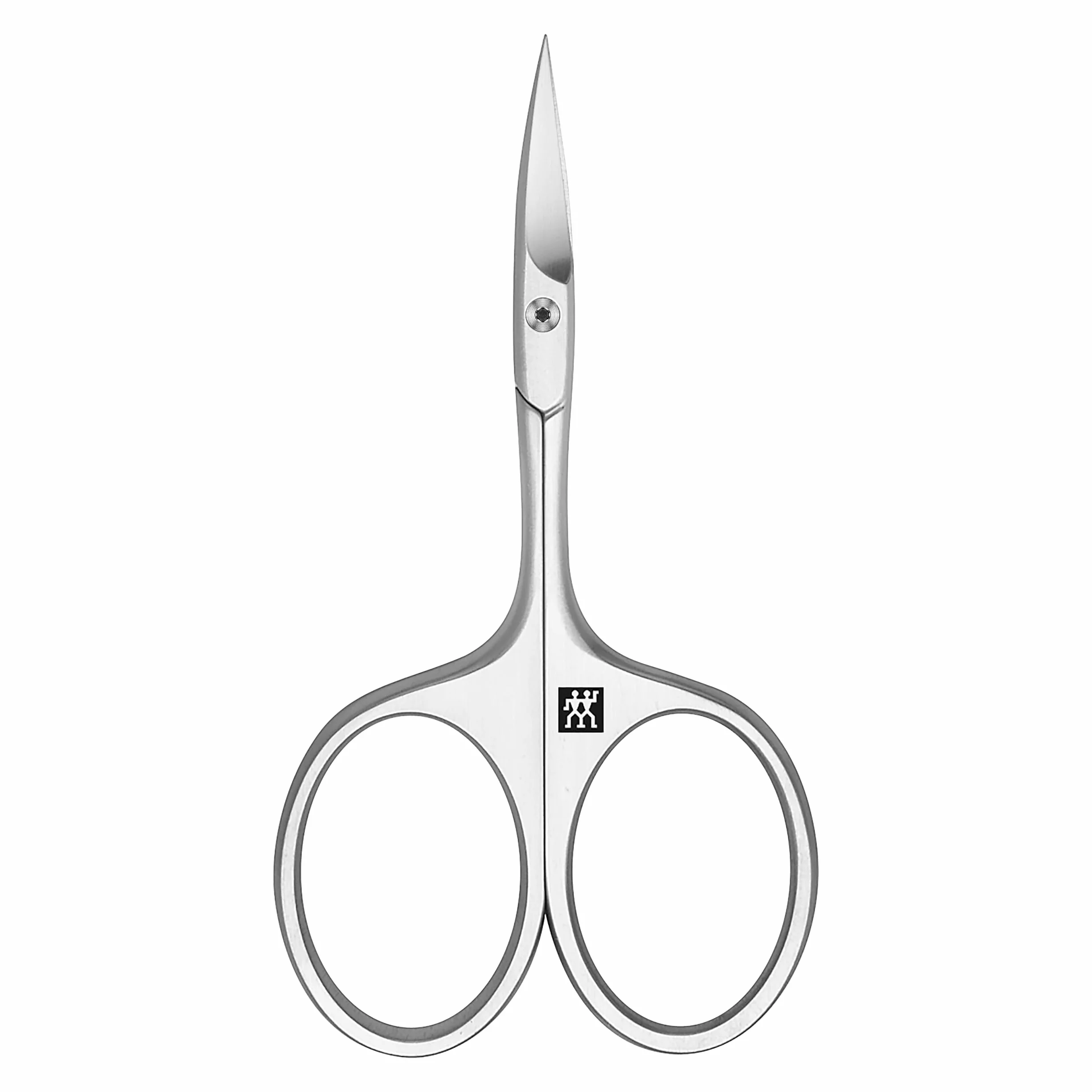 ZWILLING Nożyczki do skórek z końcówką wieżyczkową (do precyzyjnego wycinania skórek, bezpieczna pielęgnacja paznokci), premium, srebrne, 90 mm