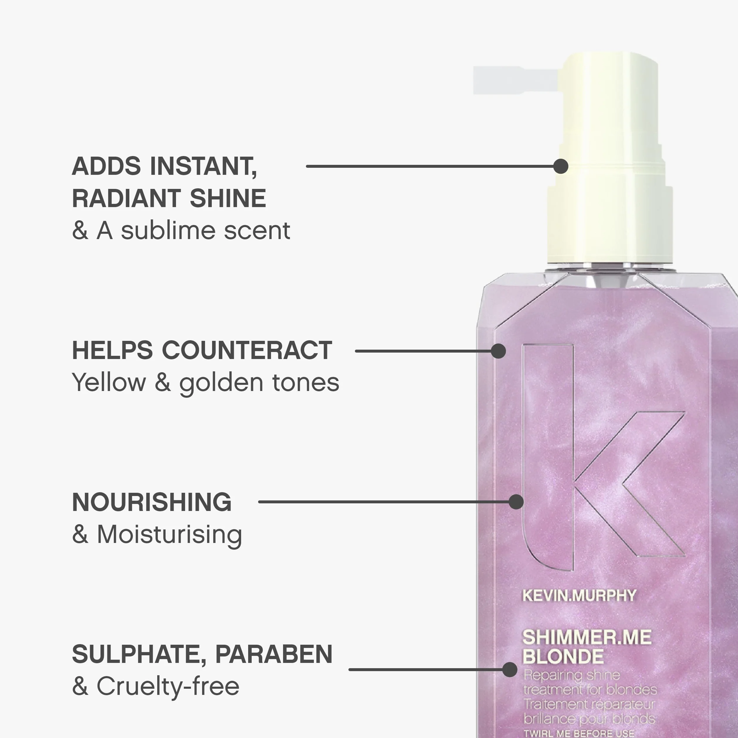 Kevin Murphy Shimmer Me Bonde spray pielęgnacyjny 100 ml