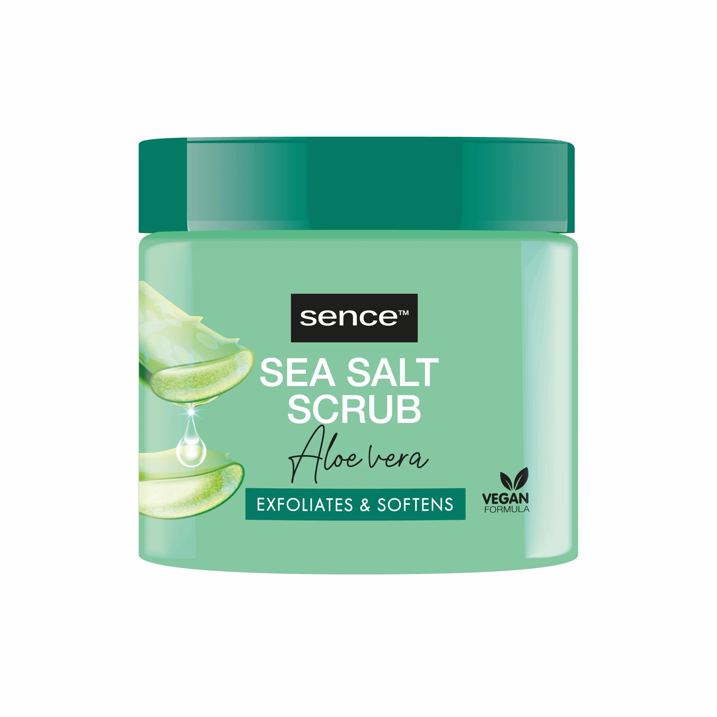 SENCE SCRUB CIAŁO 500 GR. SEA SALT ALOE PRAWNY WAZON