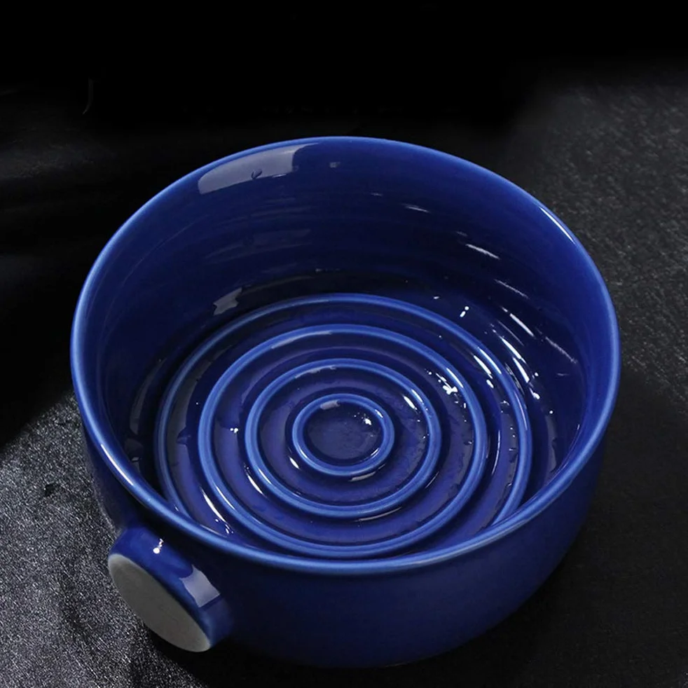 Ceramiczna miska do golenia, duża pojemność, wysoka temperatura, nowoczesny design, 385 g