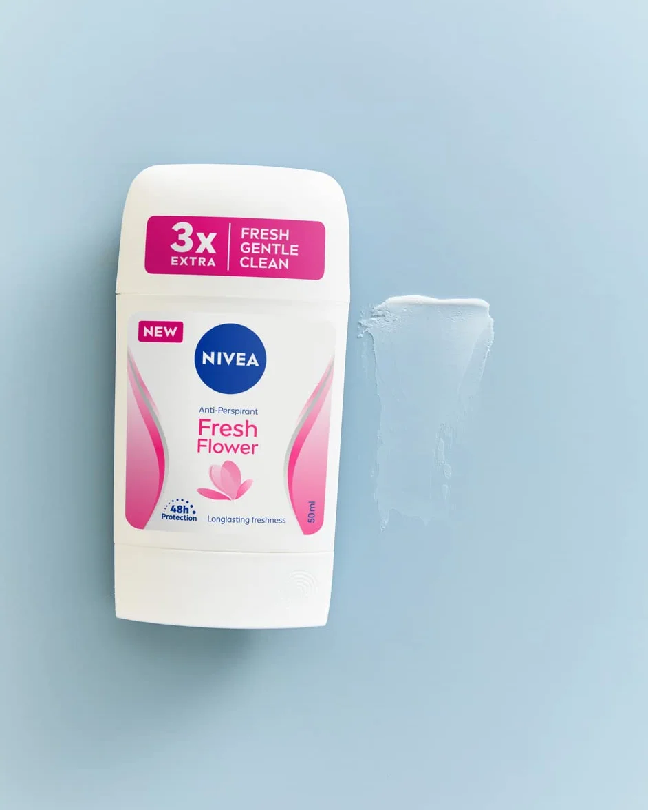 NIVEA Fresh Flower 48h Antyperspirant w sztyfcie dla kobiet, 50 ml