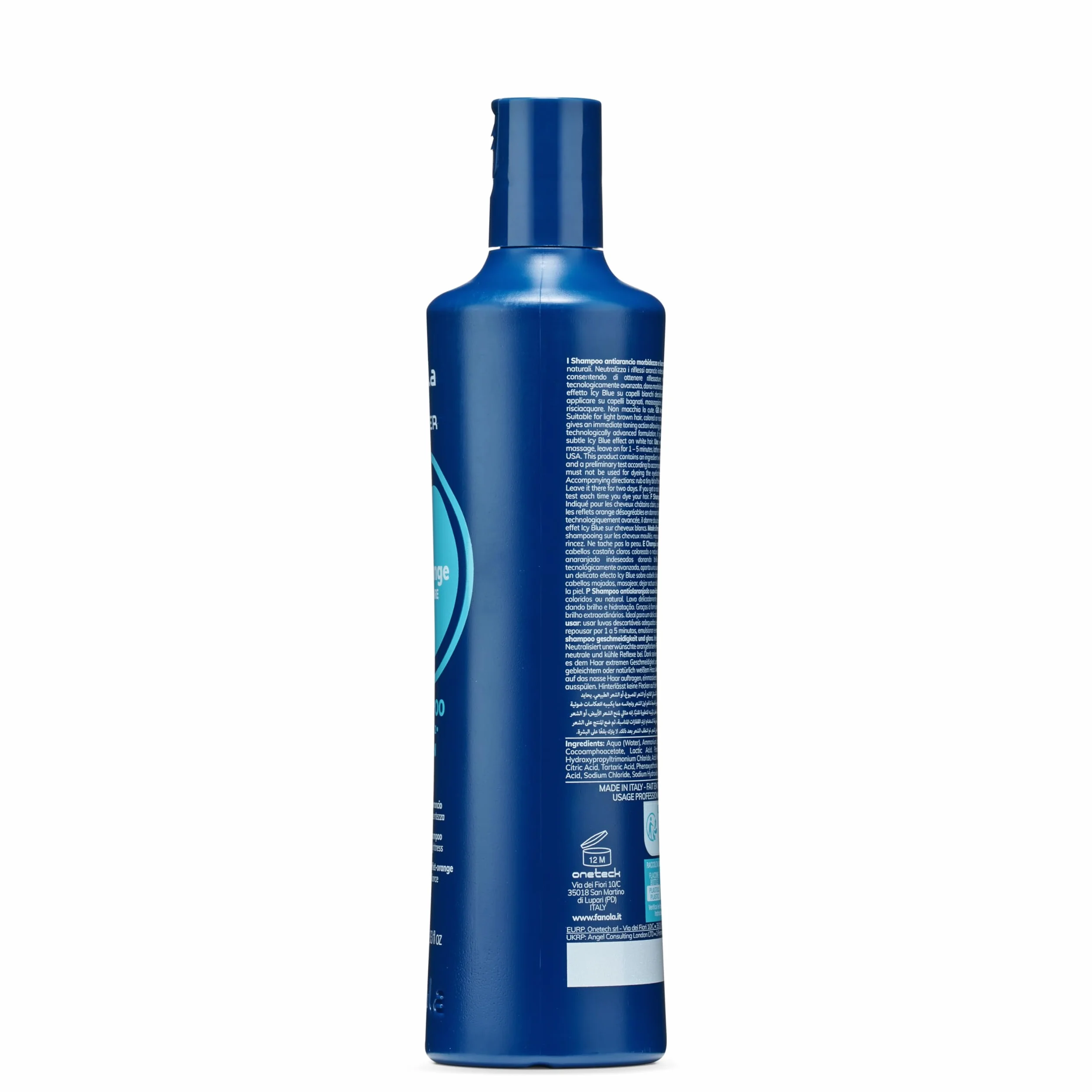 FANOLA WONDER VEGAN NO ORANGE Szampon do włosów neutralizujący 350ml