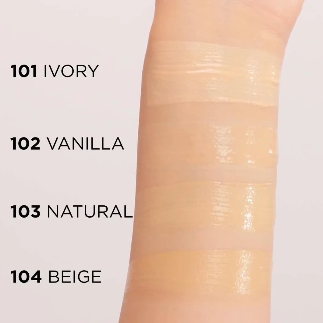 Eveline Cosmetics Satin Matt Matująco-kryjący podkład do twarzy, 30 ml, nr 104 Beige