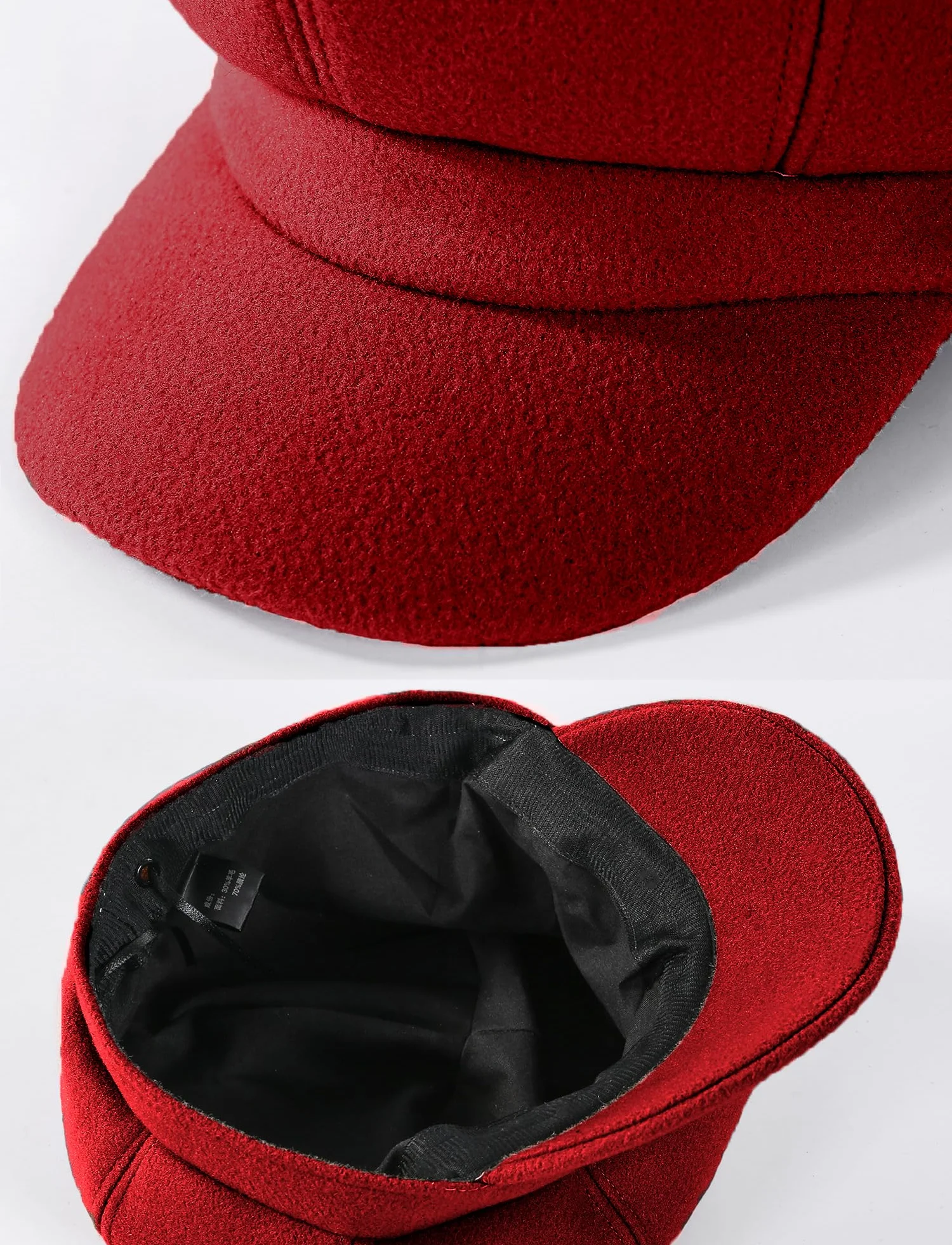 FEOYA Klasyczna damska czapka balonowa Newsboy Cap czapka z daszkiem Vintage jesień zima beret czapka malarska czapka malarska