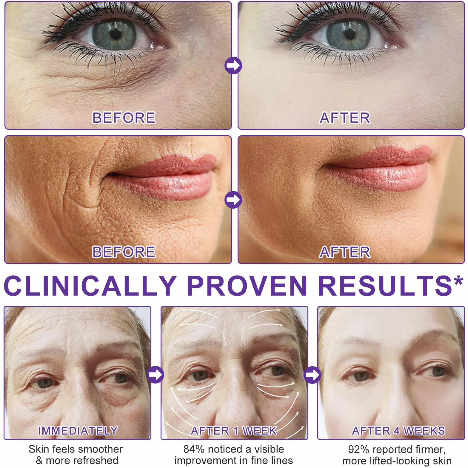 Retinol Ujędrniające serum w sztyfcie, Advanced Retinol Firming Serum Stick, peptydy zapobiegające zmarszczkom, pałeczki kolagenowe, przeciwzmarszczkowe, do ciała, podnoszenia