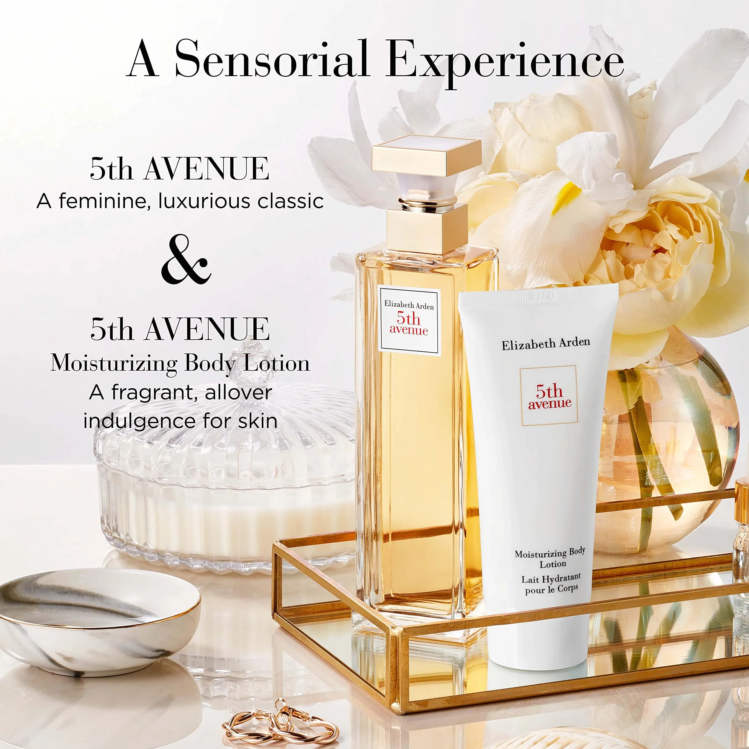 Elizabeth Arden 5TH AVENUE woda perfumowana 30 ml, 2-częściowy zestaw prezentowy, prezent dla kobiet