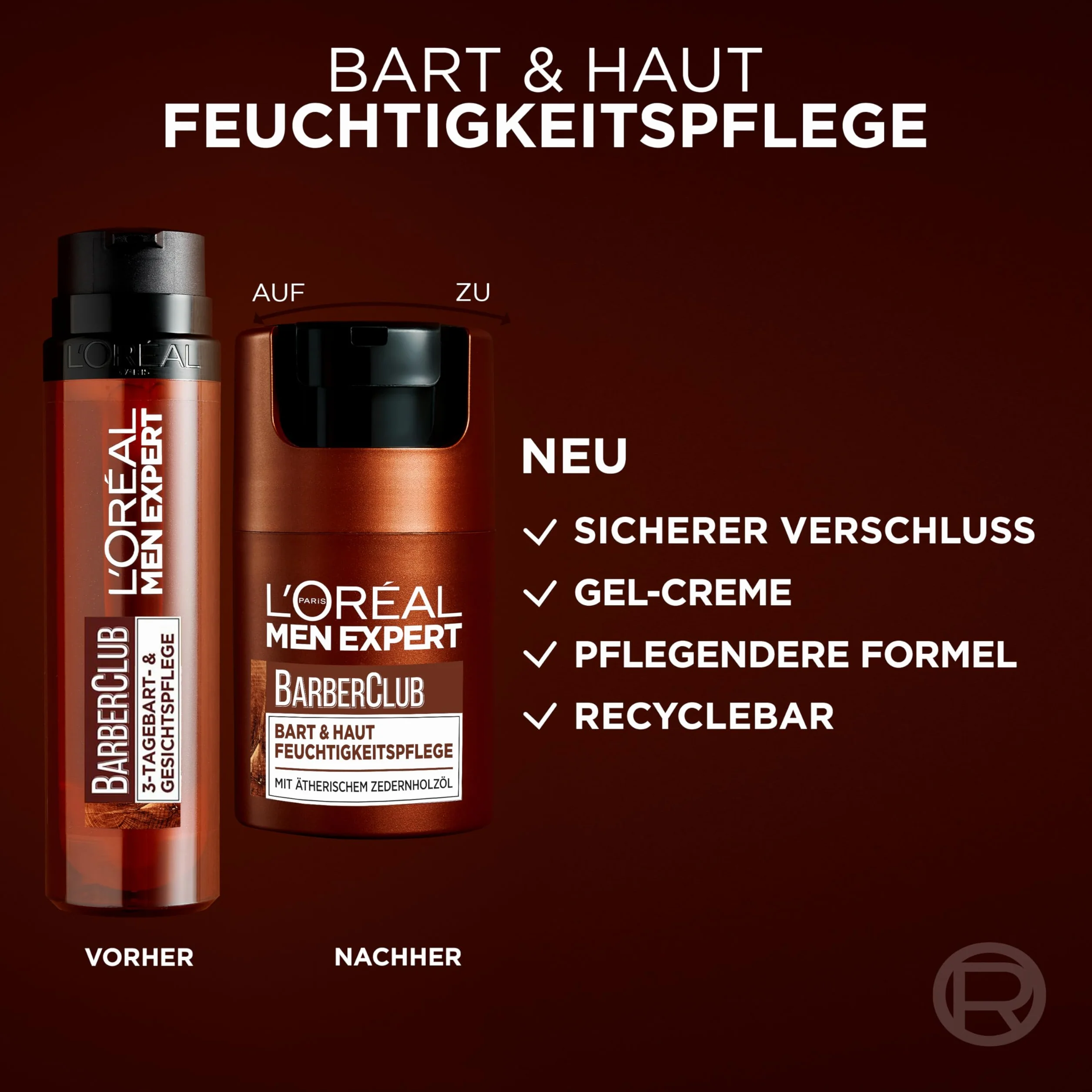 L'Oréal Men Expert Barber Club zestaw do pielęgnacji brody 50 ml + 250 ml