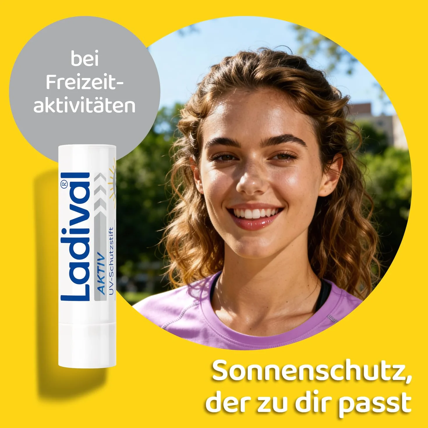 Ladival krem przeciwsłoneczny do ust LSF 50+ ochrona UVA UVB wodoodporny 4,8 g