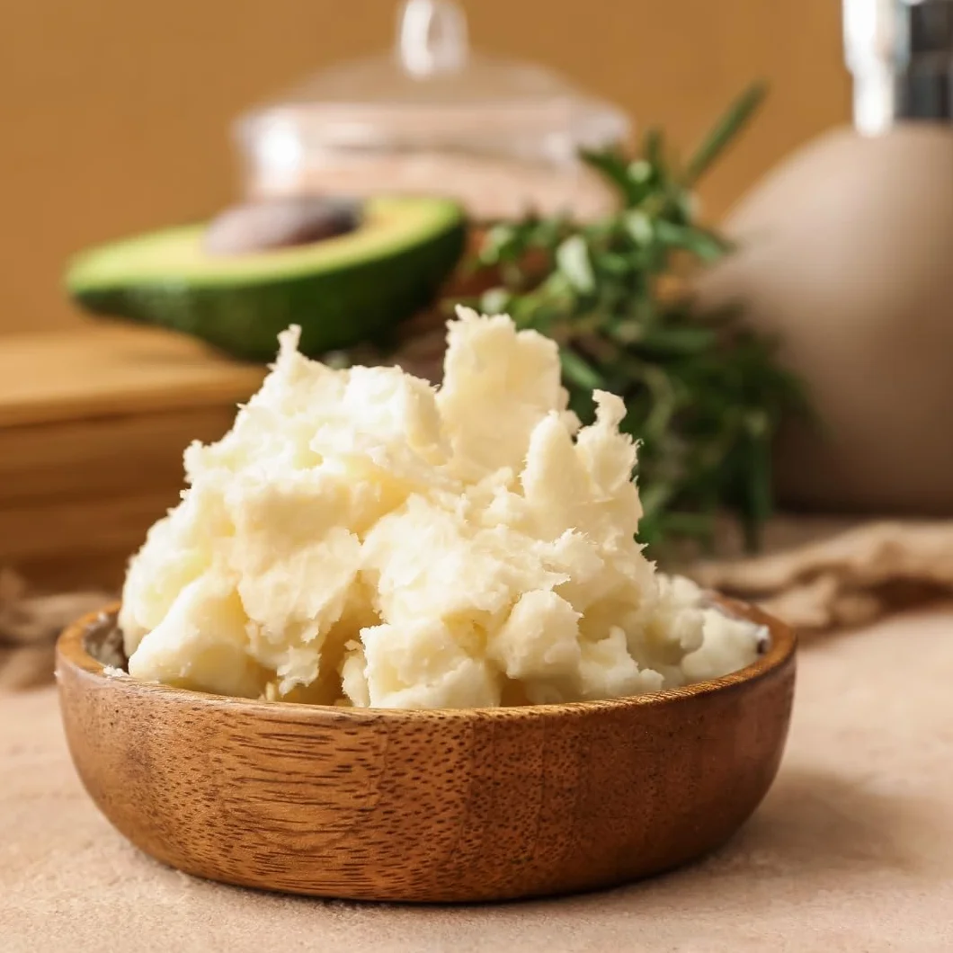 Masło shea nierafinowane tłoczone na zimno 300 g naturalne wegańskie bezzapachowe
