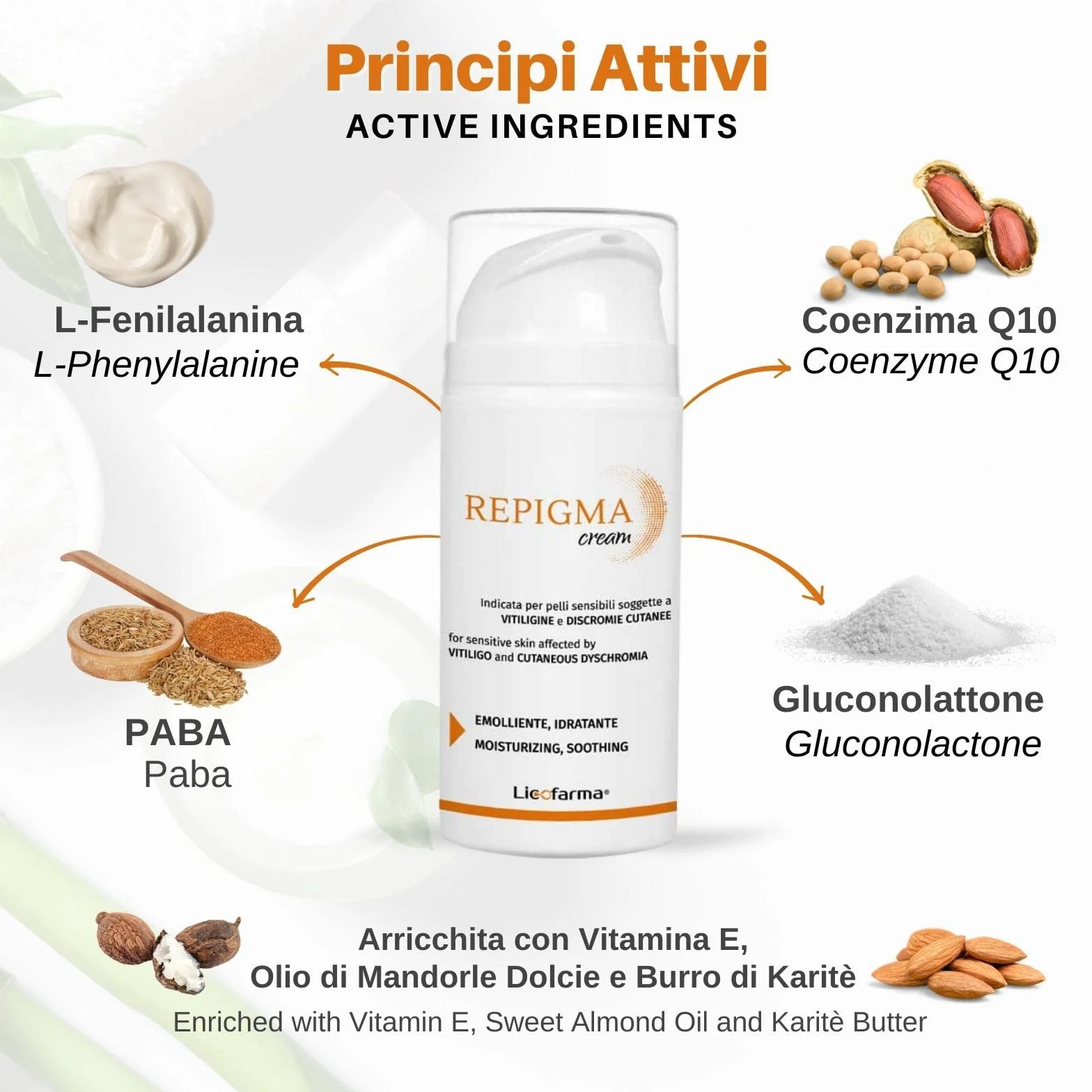 Repigma Cream – krem przeznaczony dla skóry z problemem bielactwa, plam bielaczych plam i przebarwień. 95% naturalnych składników