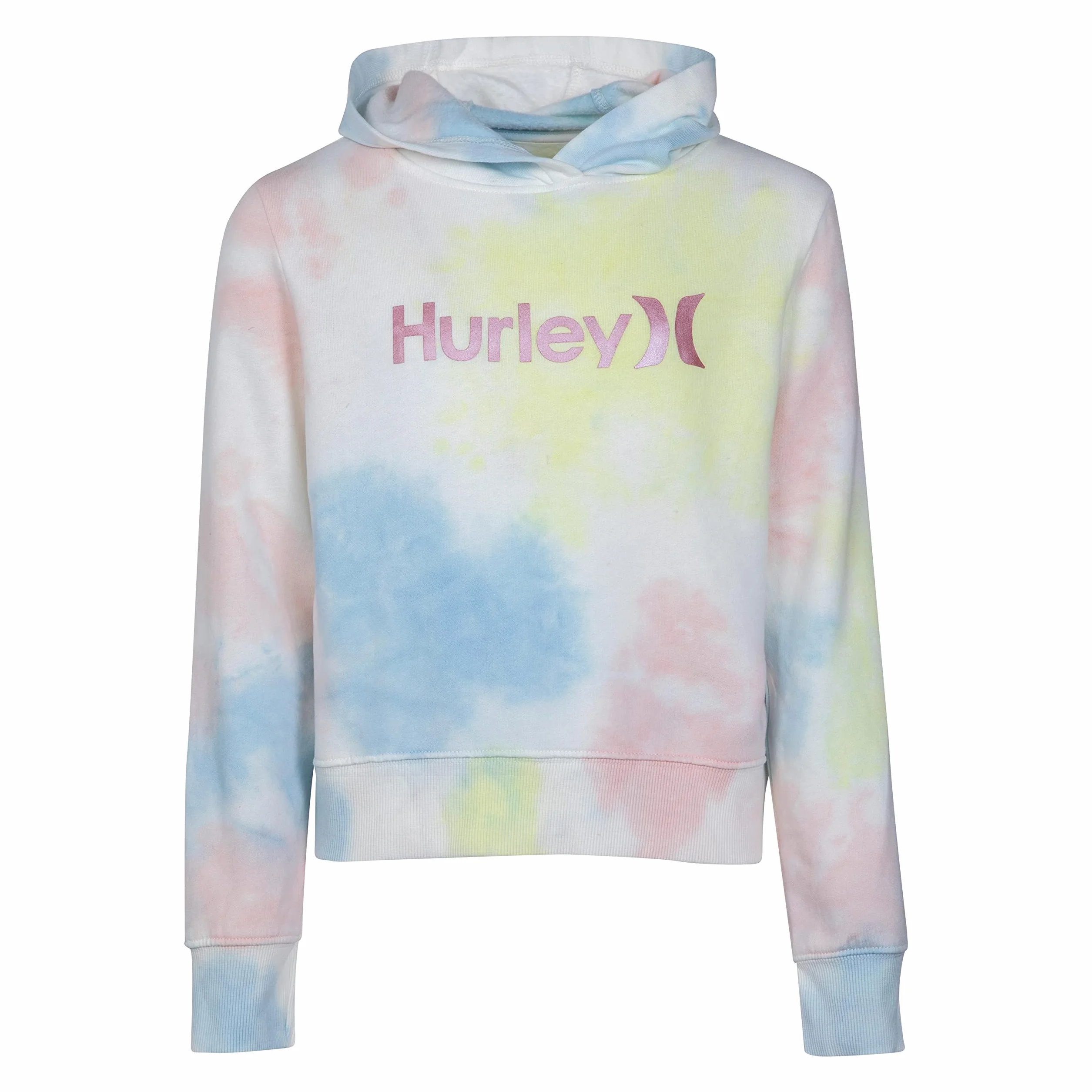 Hurley Dziewczęca bluza z kapturem Hrlg Tie Dye