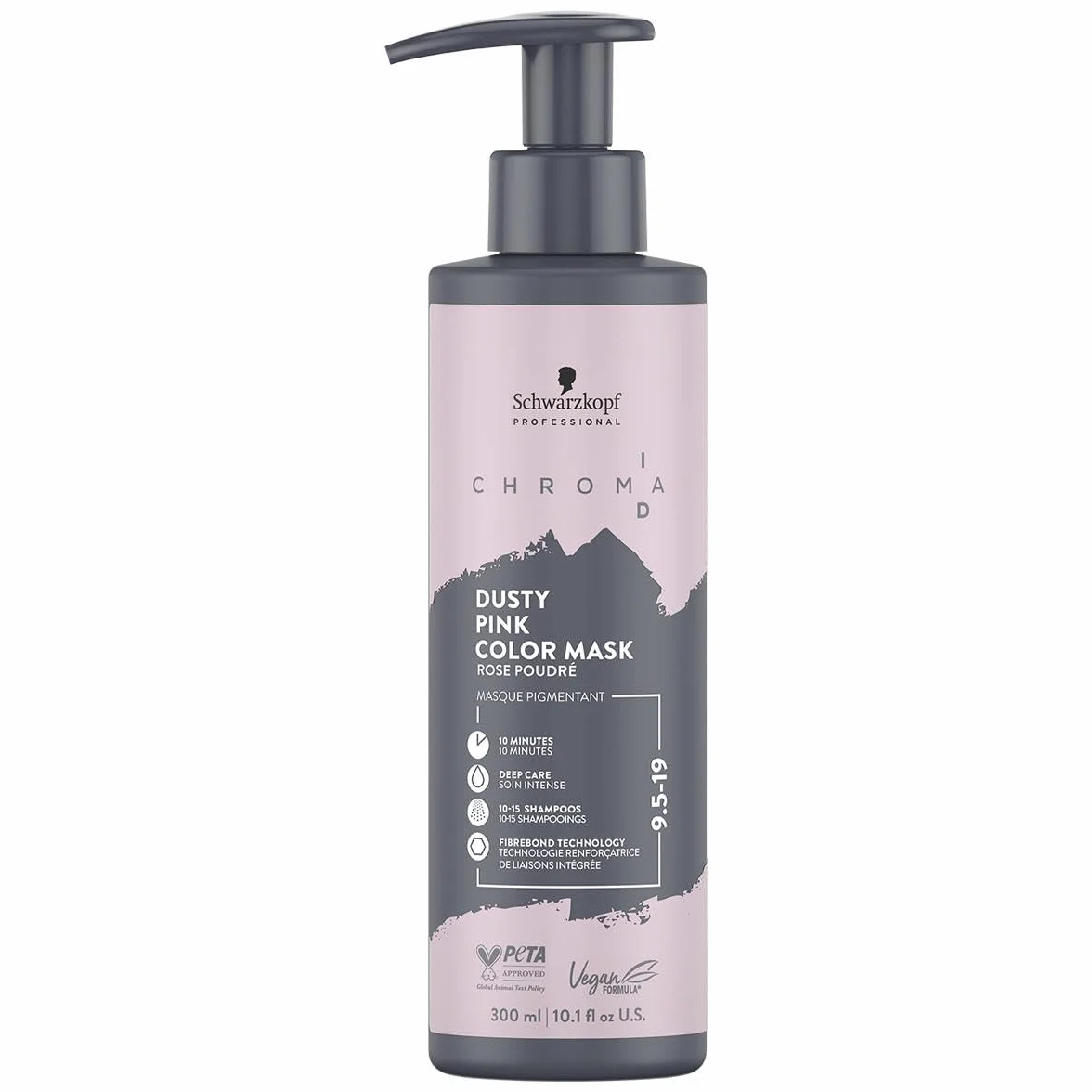 Schwarzkopf Professional Chroma ID Maska do włosów koloryzująca 9,5-19 Różana 250ml