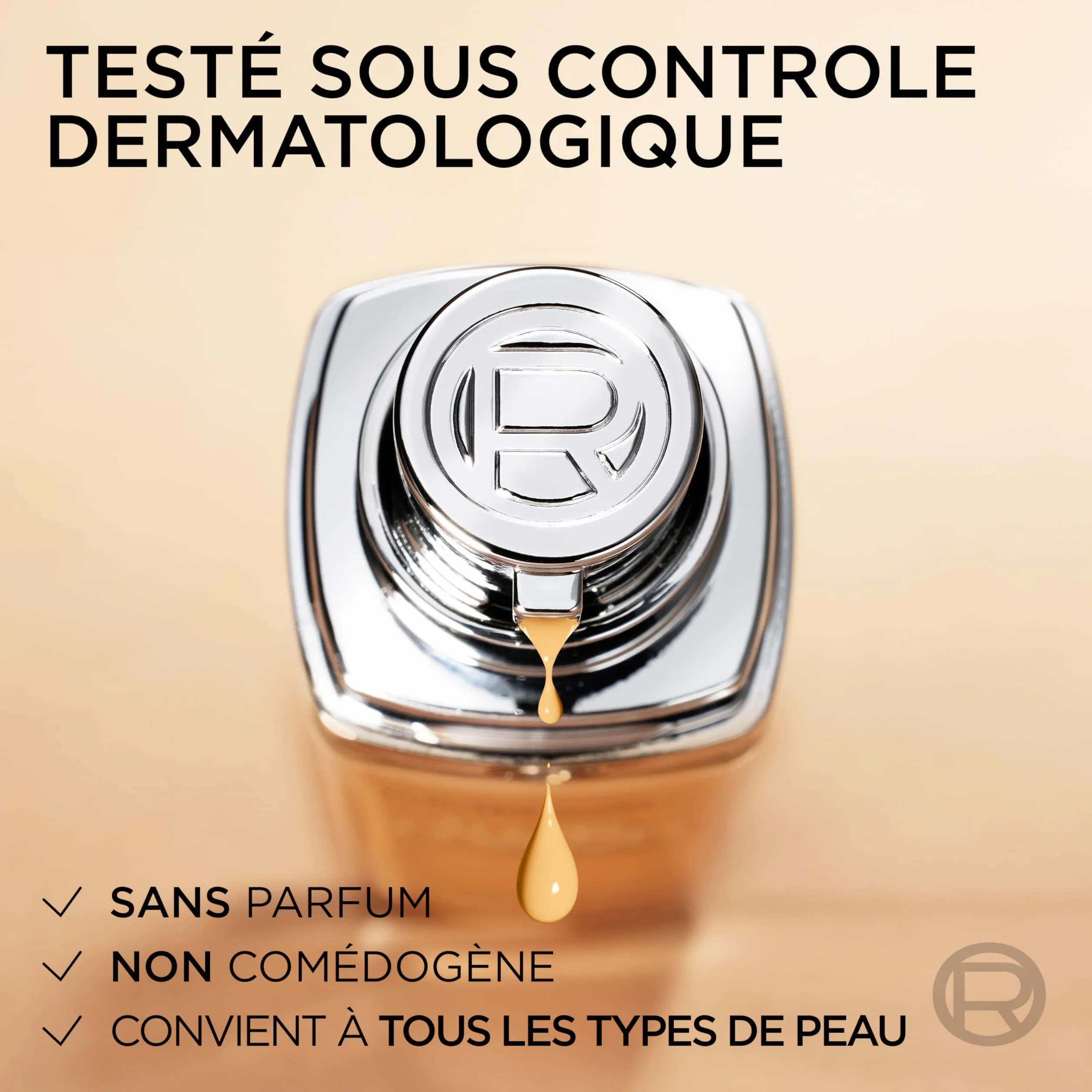 L'Oréal Paris True Match trwały podkład do twarzy w płynie, pielęgnujący z kwasem hialuronowym, SPF 17, 6.N Honey, 30 ml