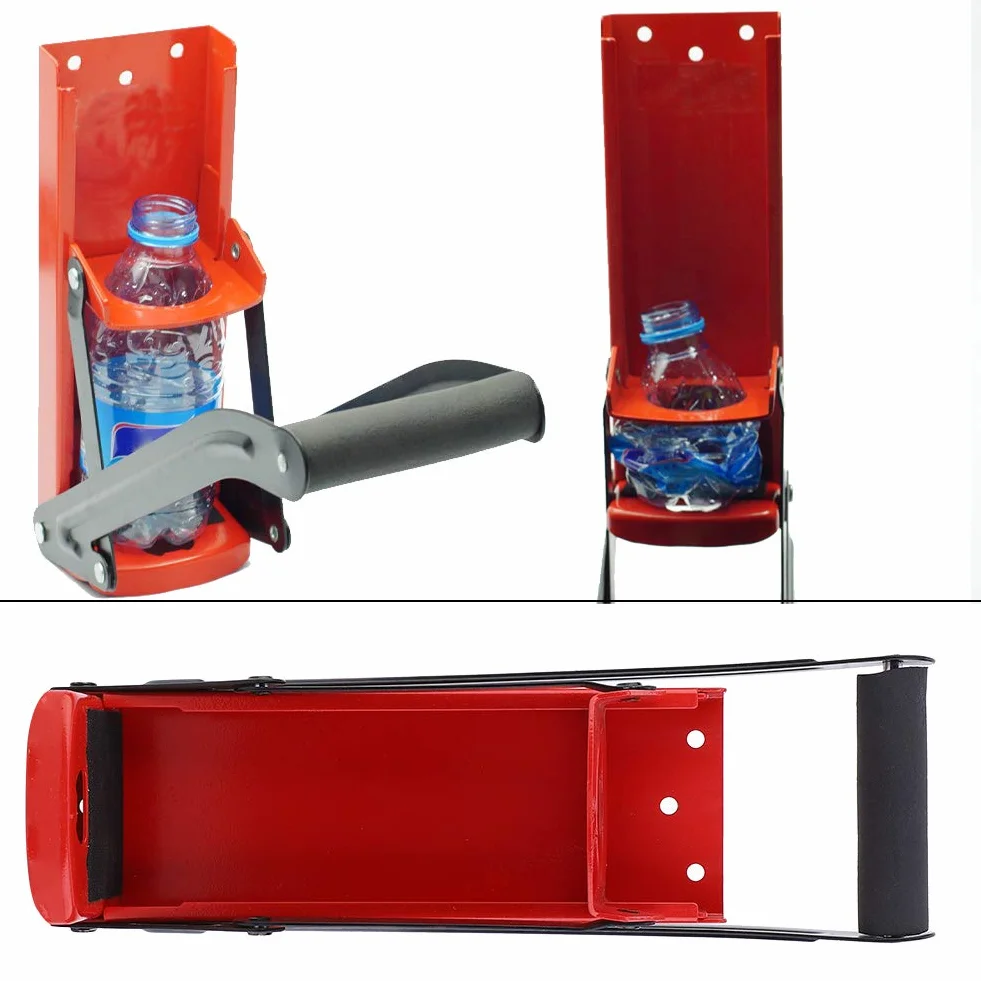 Zgniatarka do puszek metalowych do recyklingu, 500 ml Zgniatarka do puszek po piwie i butelek napojach, Zgniatarka do śmieci Stopa do zgniatarki do puszek po piwie do domu