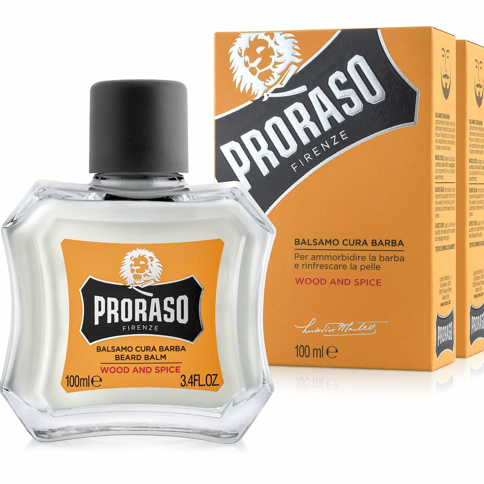 Proraso Balsam do brody Wood & Spice 100 ml Zestaw 2 szt