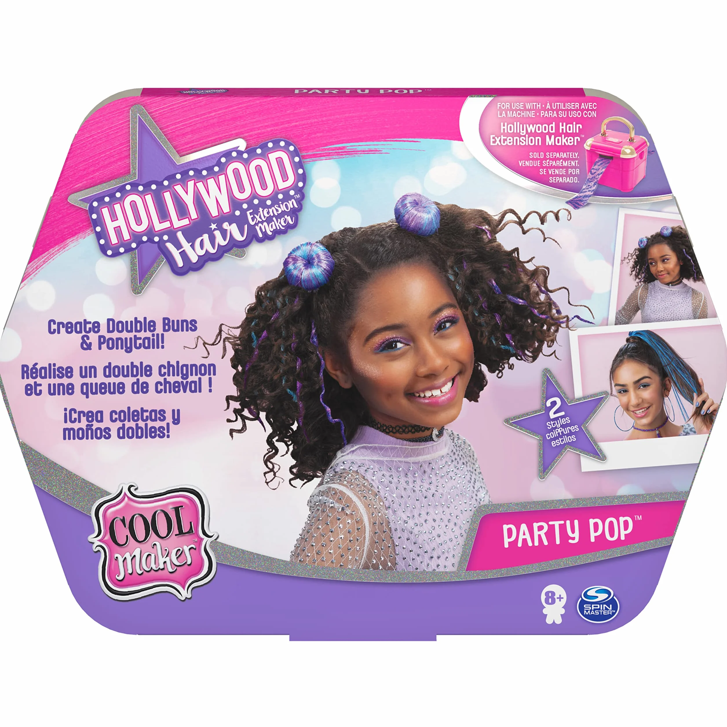 Cool Maker, Hollywood Hair zestaw uzupełniający do salonu fryzjerskiego, dla dzieci od 8 lat