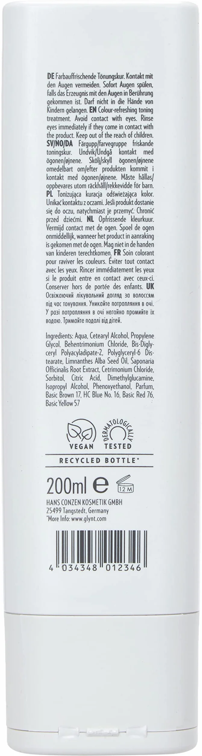 Glynt Mangala Brunette Color Fresh up, 200 ml