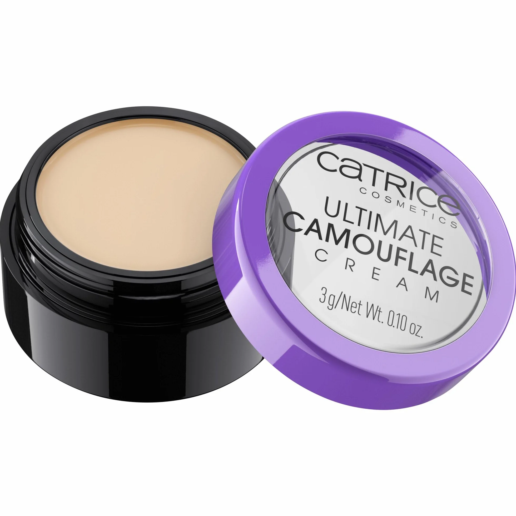 Catrice Korektor w kremie Ultimate Camouflage Cream, długotrwały, matujący, korekcja kolorów, naturalny, matowy (3g)