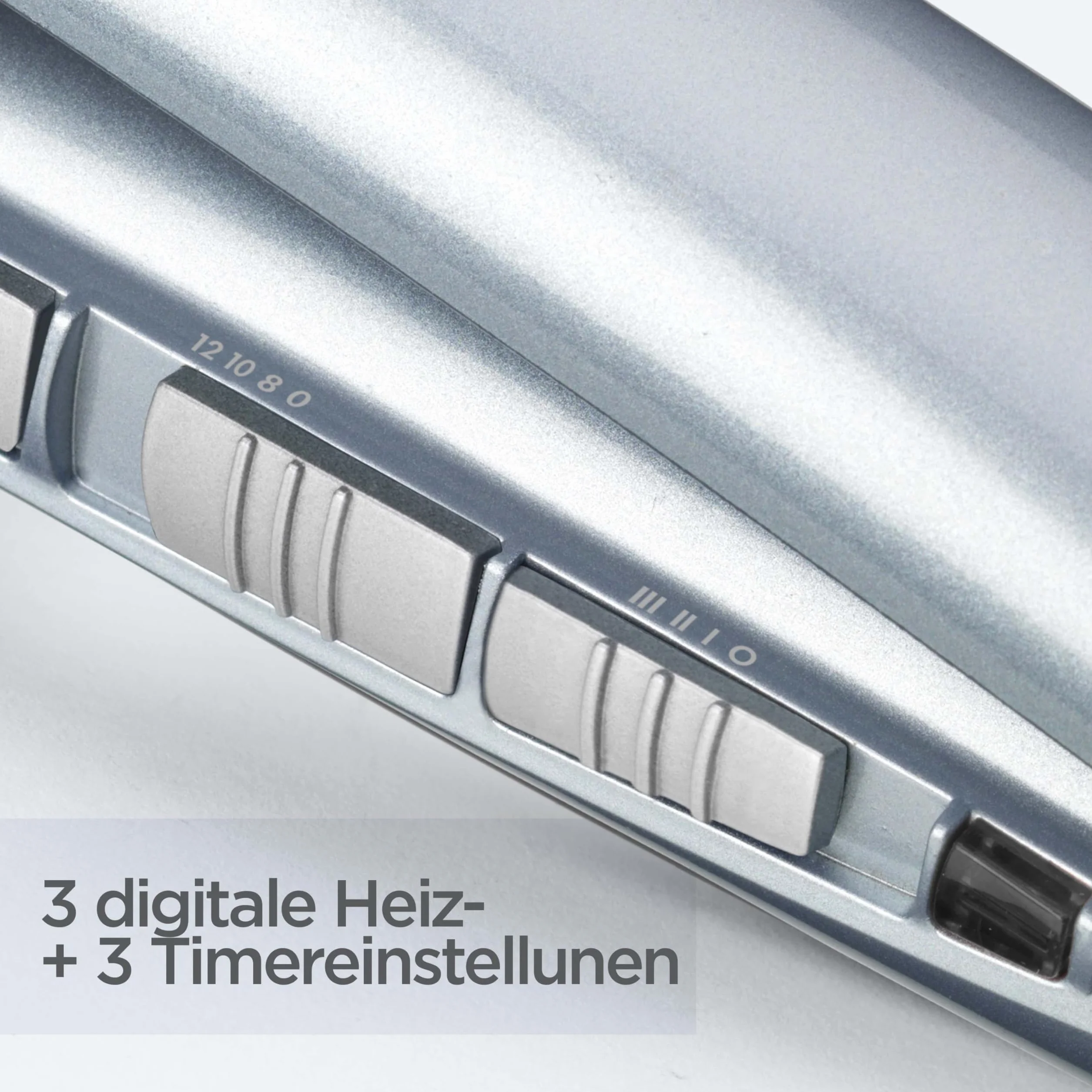 BaByliss C1700E Curl Secret ANTI FRIZZ Hydro Fusion, automatyczna lokówka, funkcja hydro Fusion, zakres temperatur 190-230°C, jasnoniebieski,
