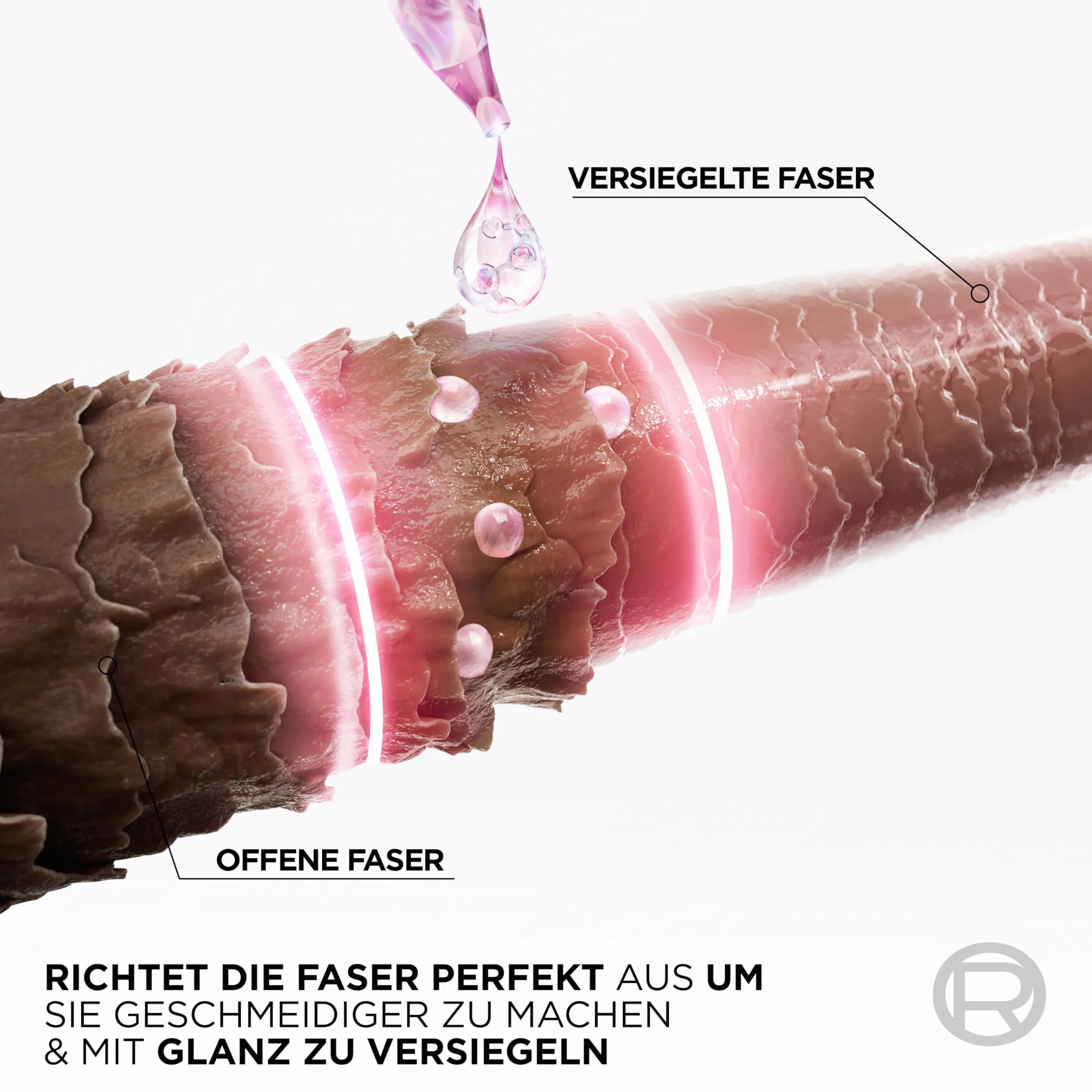 L'Oréal Paris Elvital Glycolic Gloss 5-minutowa laminacja do włosów dla uzyskania matowych i matowych włosów, Glossing dla poprawy jakości włosów i zwiększenia połysku, wygładzanie włosów kwasem
