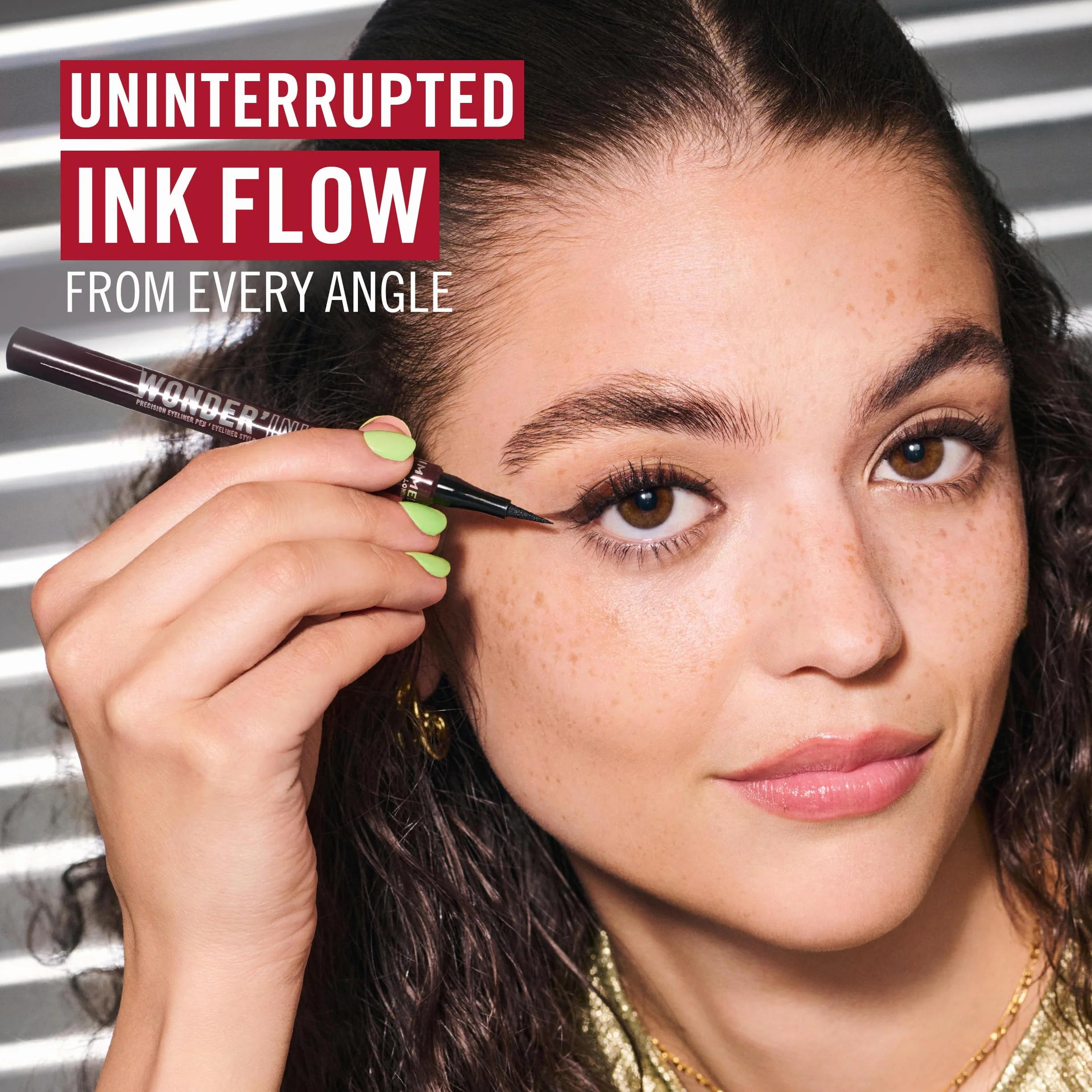 Rimmel Wonder'Ink Ultimate 24HR wodoodporny eyeliner, intensywny kolor, długotrwały, matowy