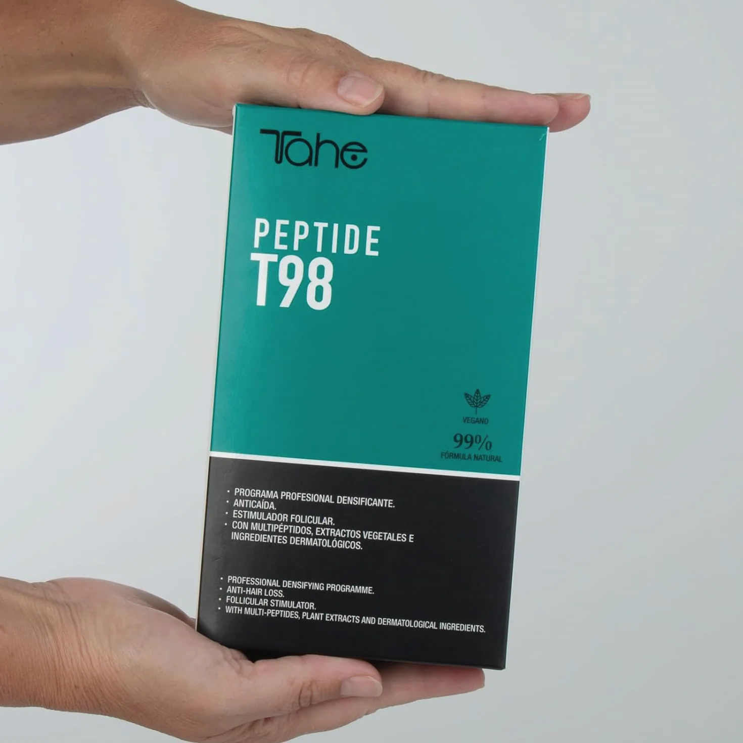 Tahe Peptide T98 Pack Program zapobiegania wypadaniu włosów: Koncentrat leczenia 50 ml + Szampon przeciw upadkowi 300 ml