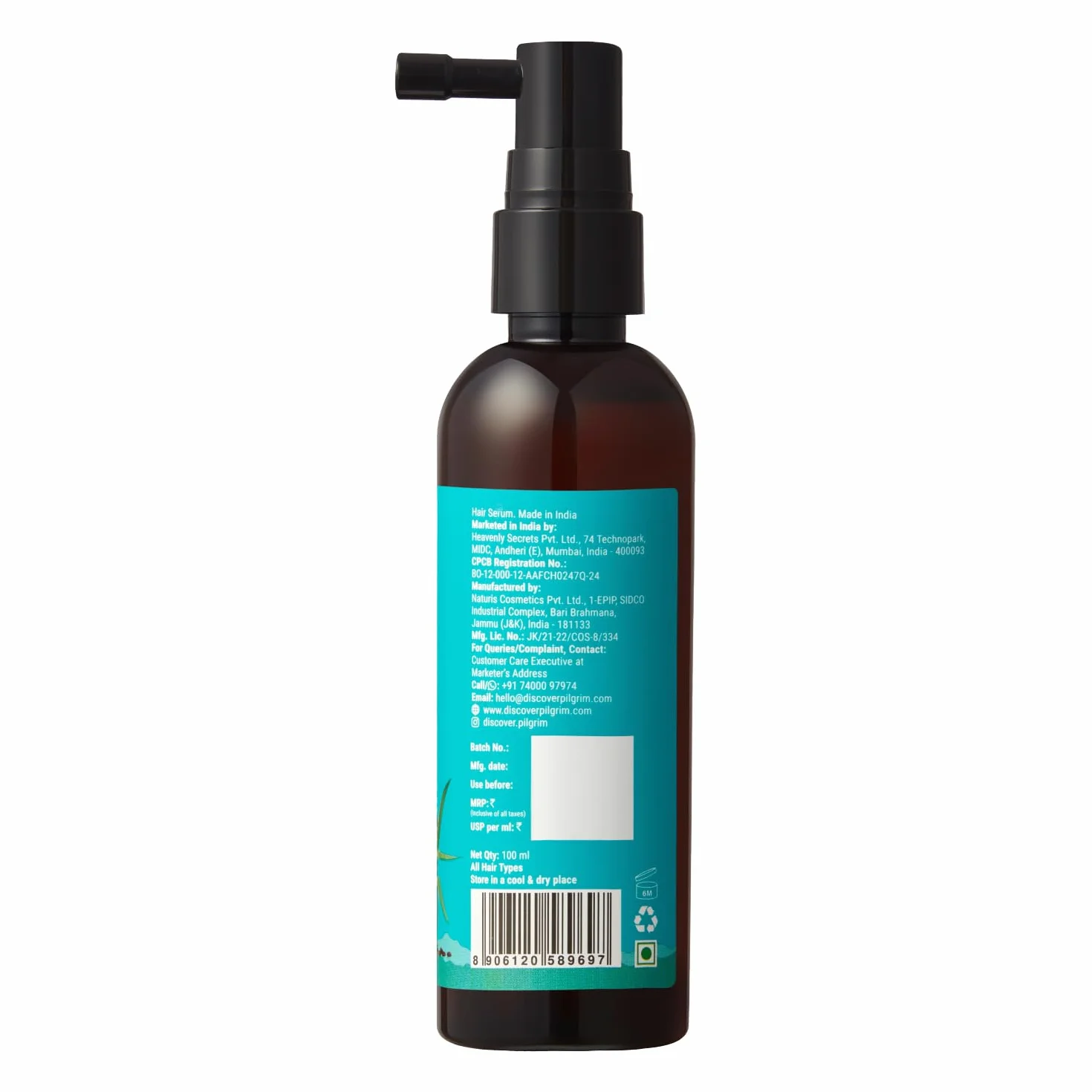 Pilgrim Redensyl serum do porostu włosów 3% + angaina 4% 100 ml
