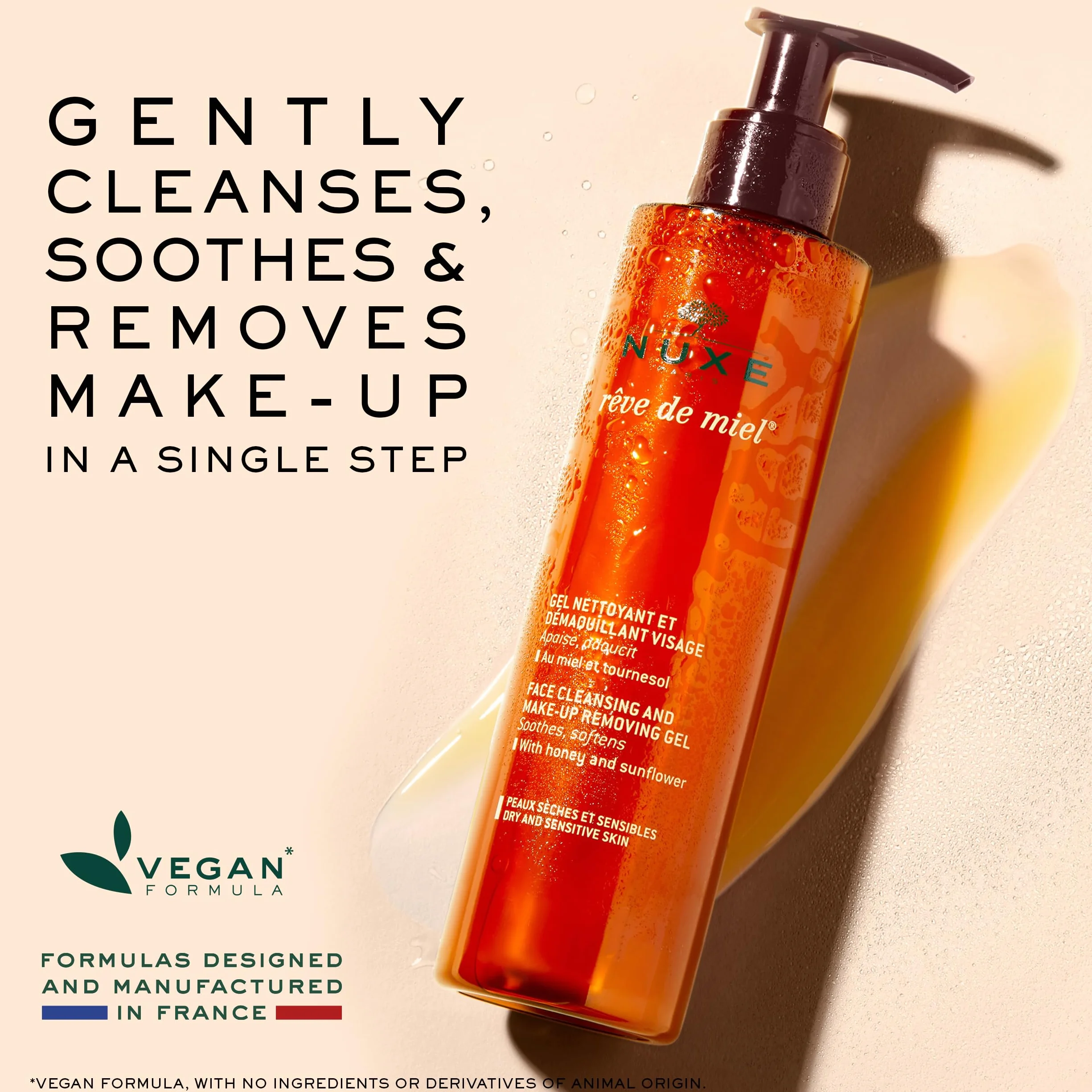 Nuxe Reve De Miel Cleansing i Makeup Removing, 200 ml