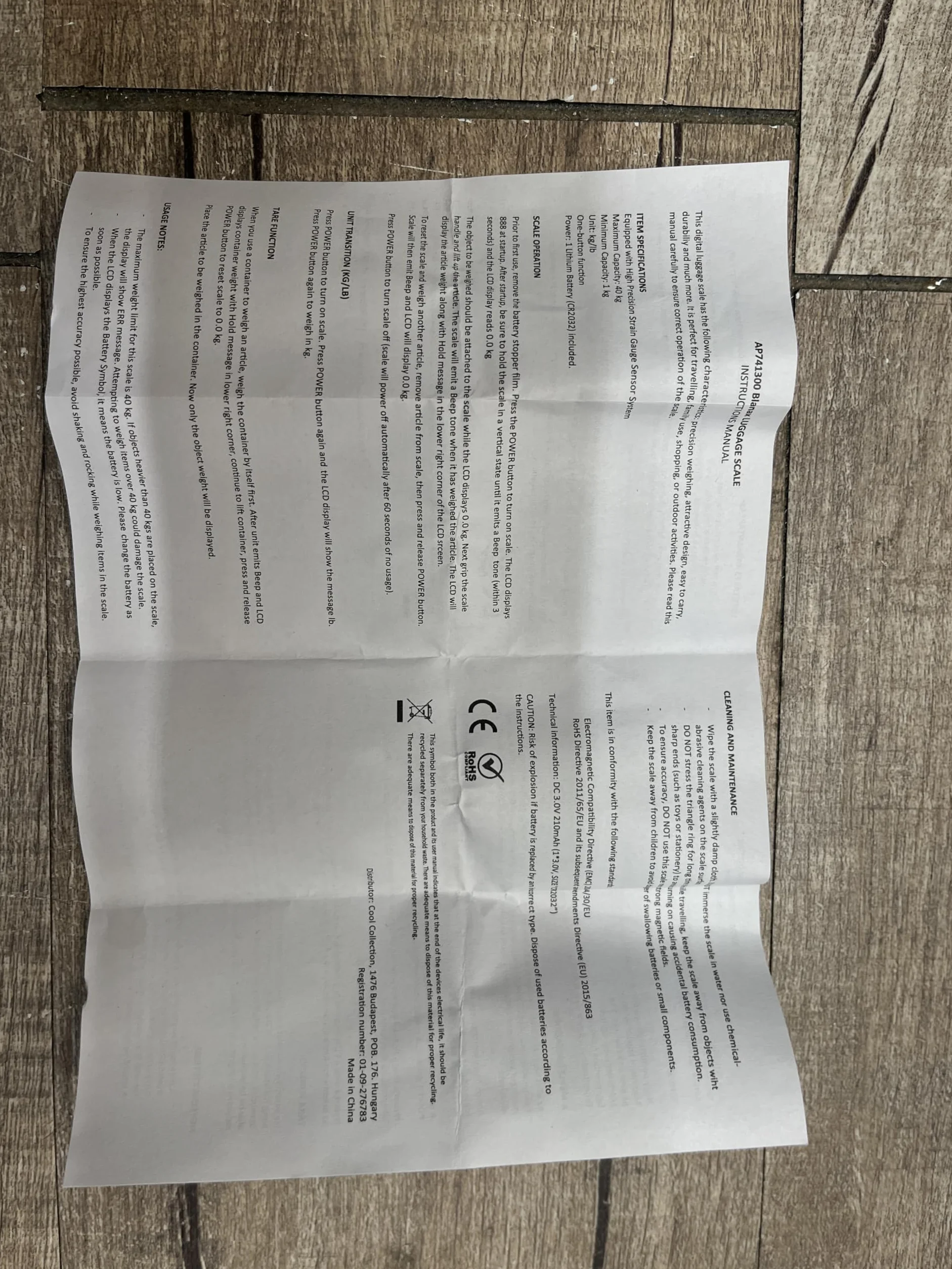 ANTEVIA - żółta waga podróżna | Ponad 10 modeli | Waga walizki nr (Blanax Yellow)