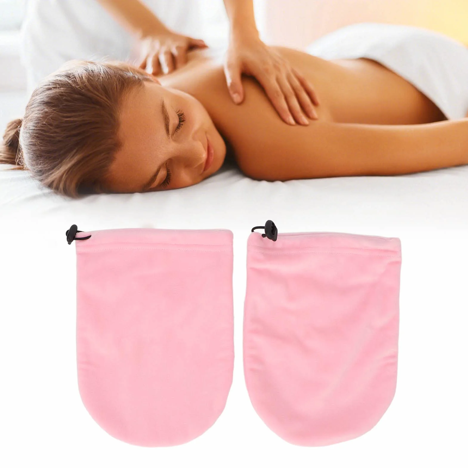 Rękawiczki Parafinowe Rękawiczki Parafinowe, Rękawice Ręczne Kąpiele Parafinowe Kobiety Strona Główna DIY Miękki Gorący Wosk Obróbka Termiczna Hand Spa Rękawiczki Rękawice Parafinowe do Pielęgnacji