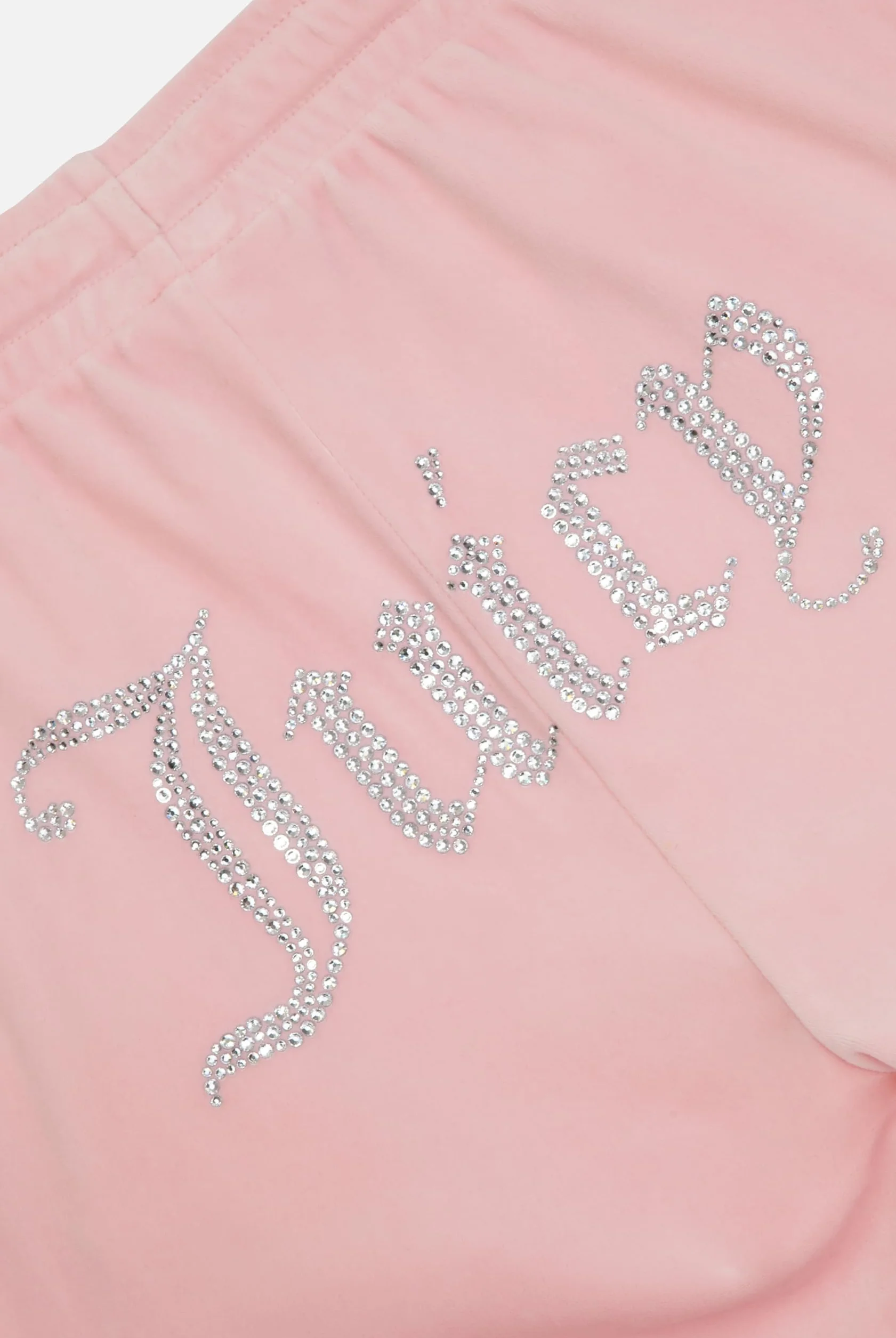 Juicy Couture Velour Track Pant With Diamante Branding - Nieformalne spodnie Kobiety