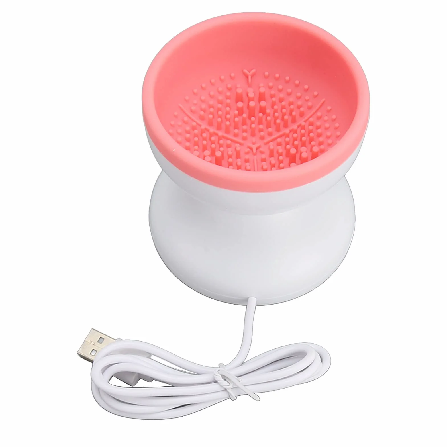 Maszyna do czyszczenia pędzli do makijażu, prezenty walentynkowe dla niego, USB automatyczny obrotowy pędzel kosmetyczny do czyszczenia, ręczne pędzle kosmetyczne do makijażu, narzędzia do szybkiego czyszczenia wszystkich pędzli do makijażu