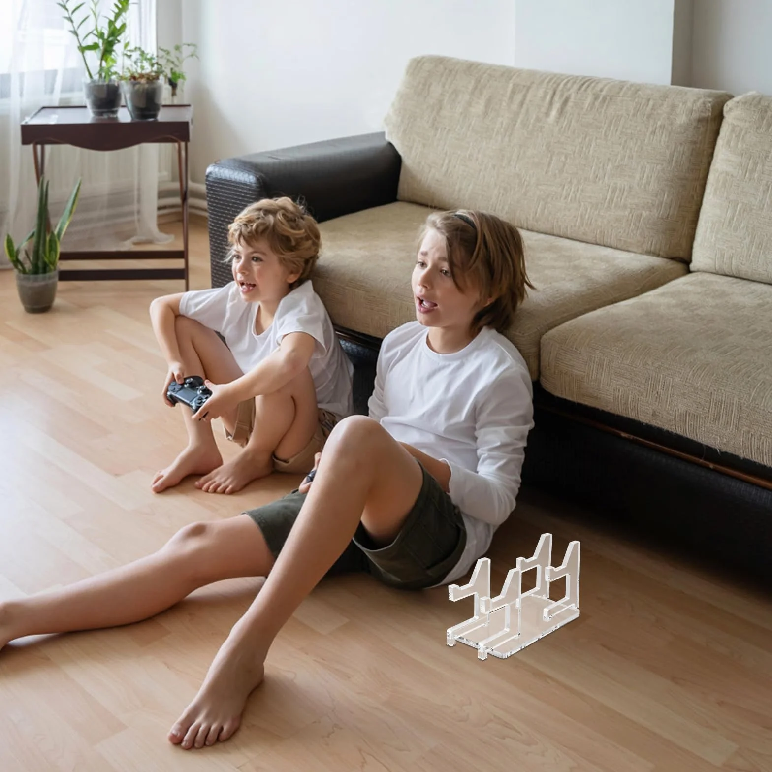Uchwyt kontrolera, stojak na kontroler, akcesoria do gier, na biurko, uchwyt do gamepada, przezroczysty akrylowy uniwersalny stojak na kontroler, stojak na kontroler Xbox dla większości organizacji