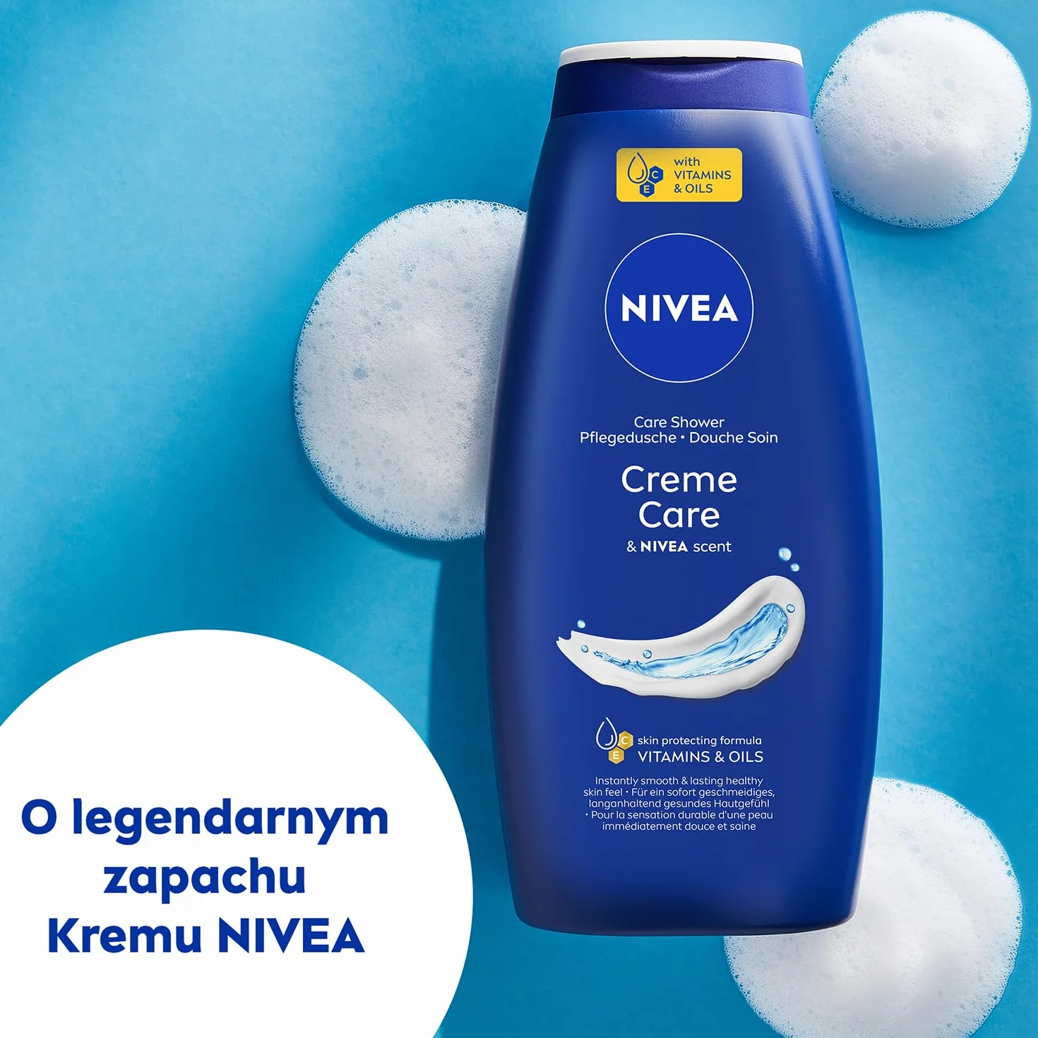 NIVEA Creme Care Kremowy pielęgnujący żel pod prysznic do ciała 750 ml